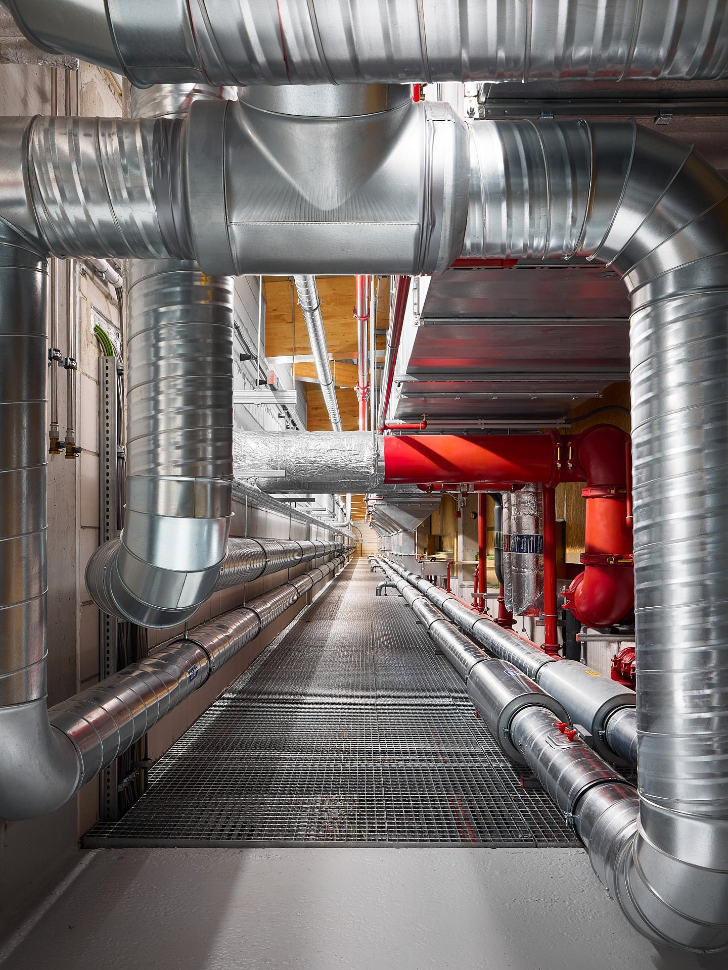 Moderne Logistikhalle des Erbe 4.i mit funktionaler Industriearchitektur