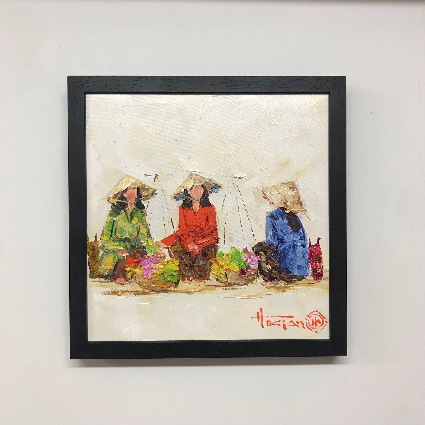 Small canvas from Vietnam stretched &amp; framed with no glass.
#vietnam #canvas #vietnamart #pictureframing #art #wallart #framing #pictures #mounting #artoftheday #glass #hangingart #farnhamframing #farnhampictures #farnhamart #Surrey framing #surr