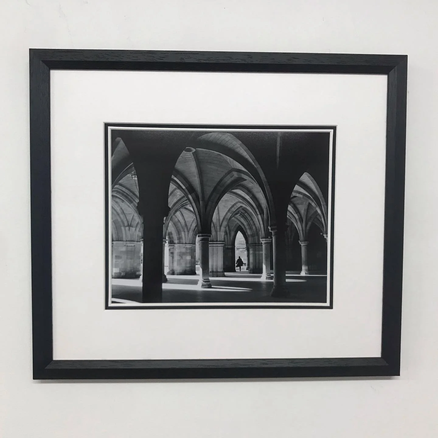 Black &amp; White photo, triple mount, black frame, AR70 glass 
#pictureframing #art #wallart #framing #pictures #mounting #artoftheday #glass #hangingart #farnhamframing #farnhampictures #farnhamart #Surrey framing #surreyart #farnhamcanvas #surreyc