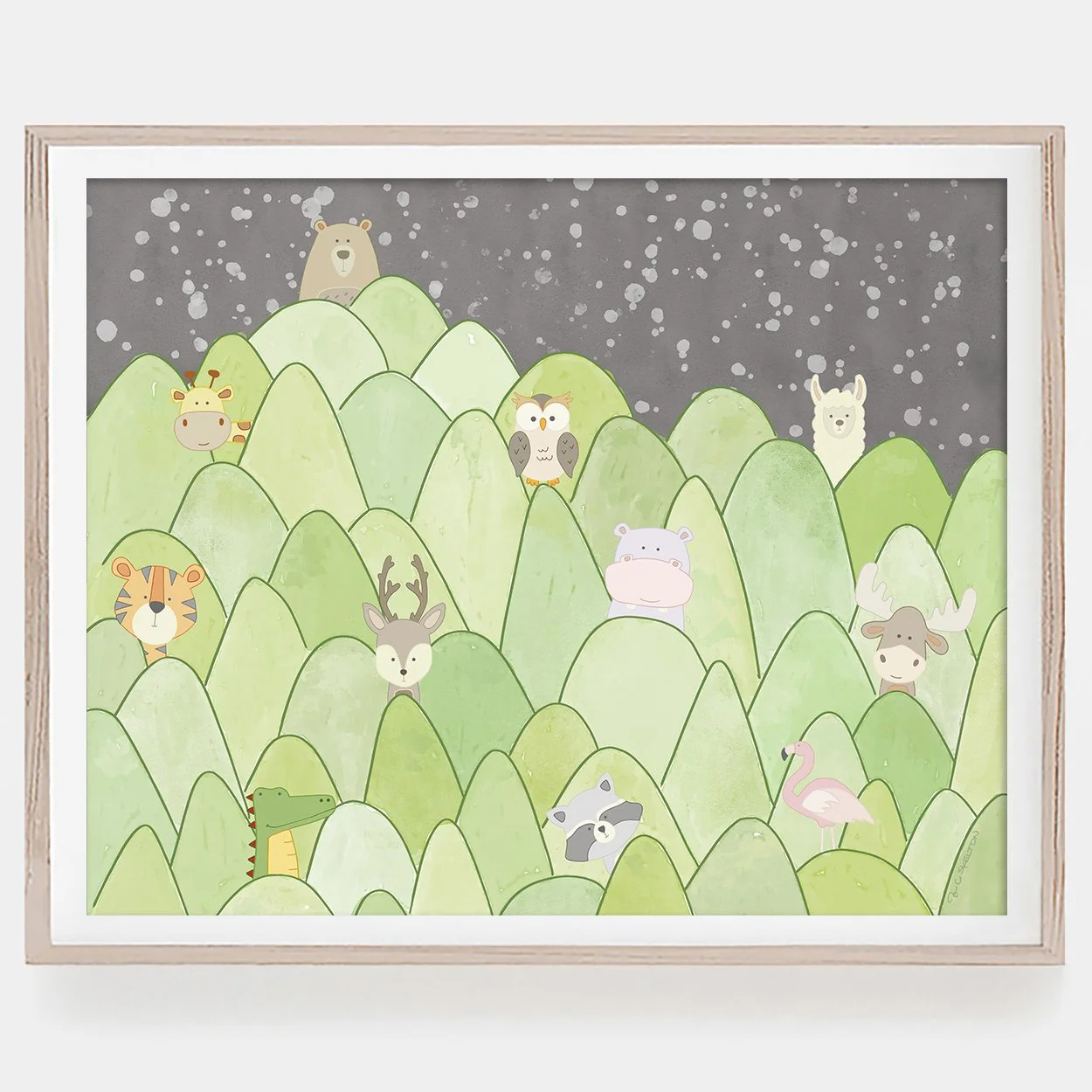 "Animal Hills Night"