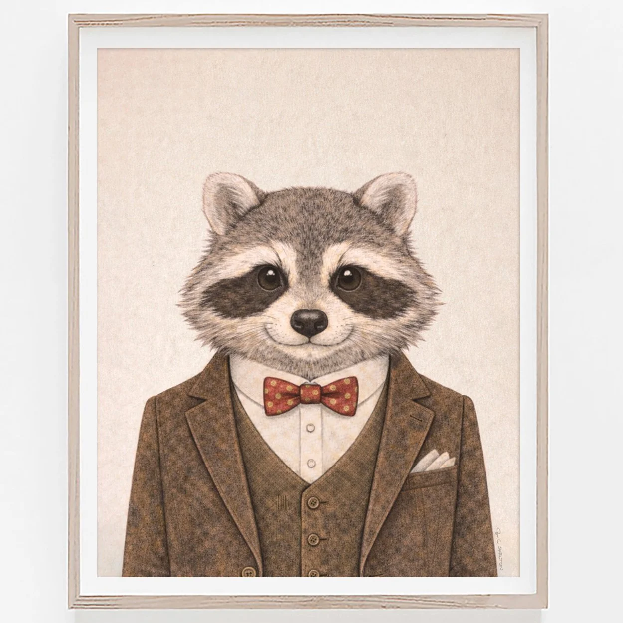 "Gentleman Raccoon"