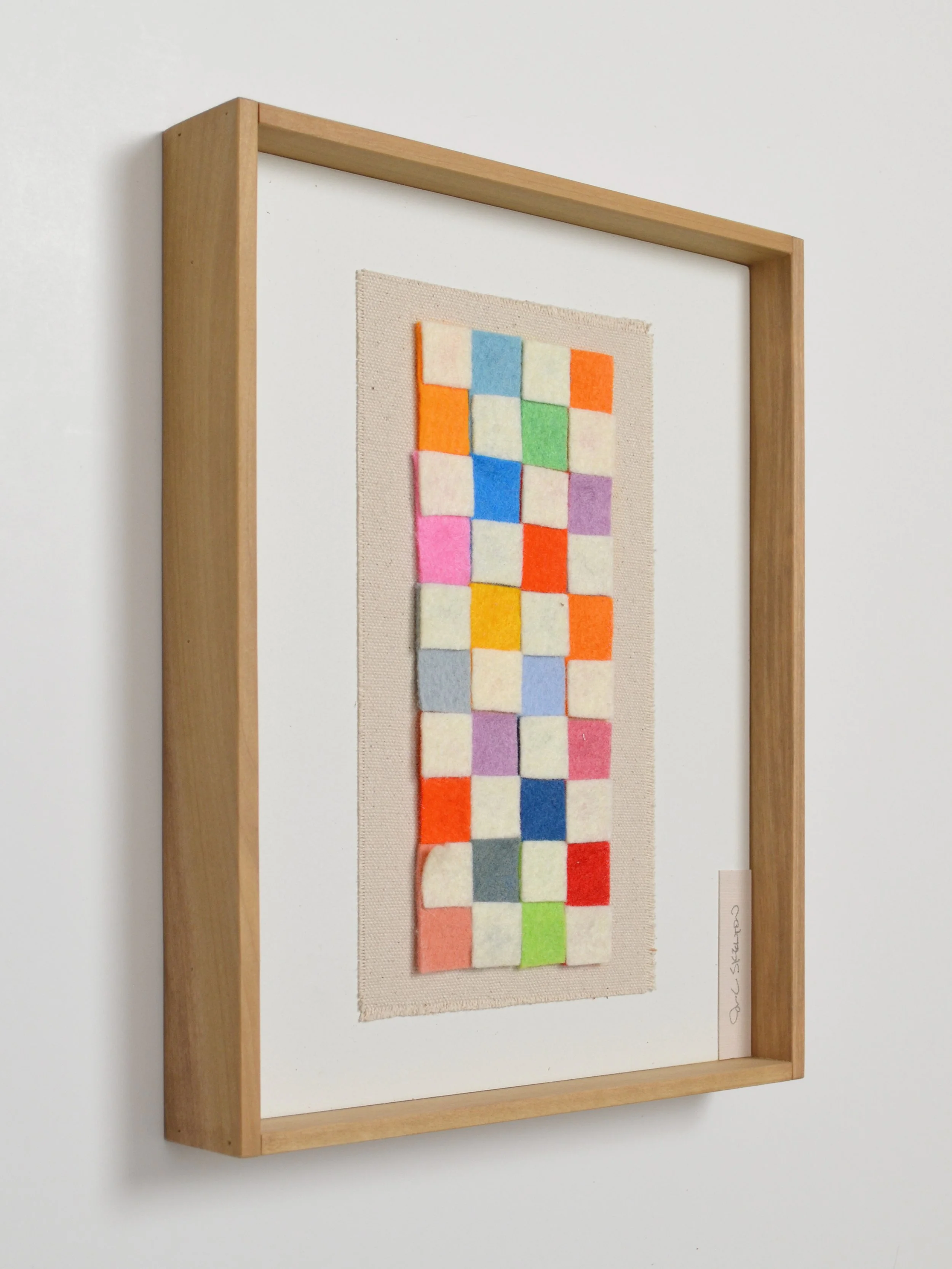 "Felt Checkerboard No. 13"