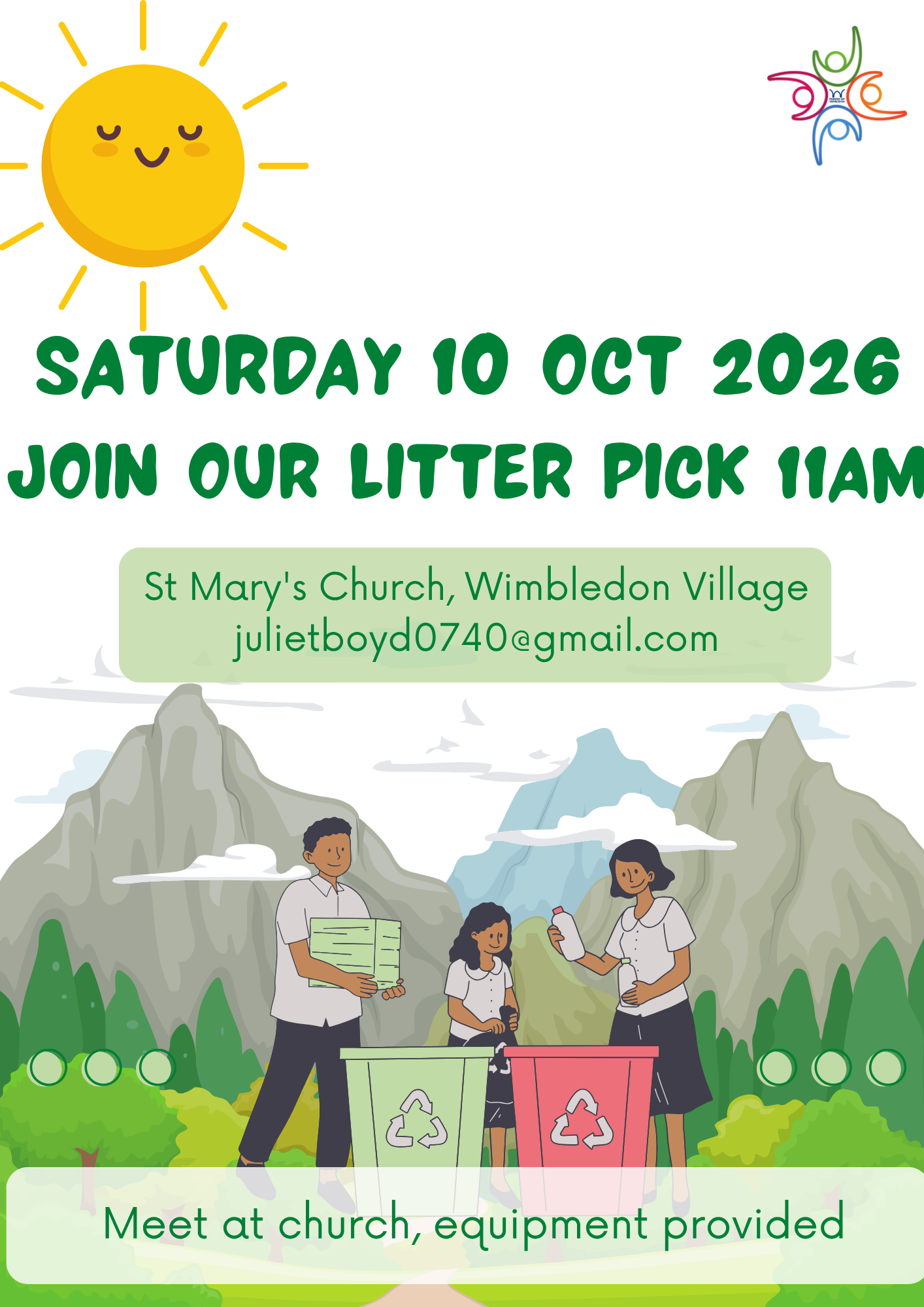 Litter Pick at St Mary's
