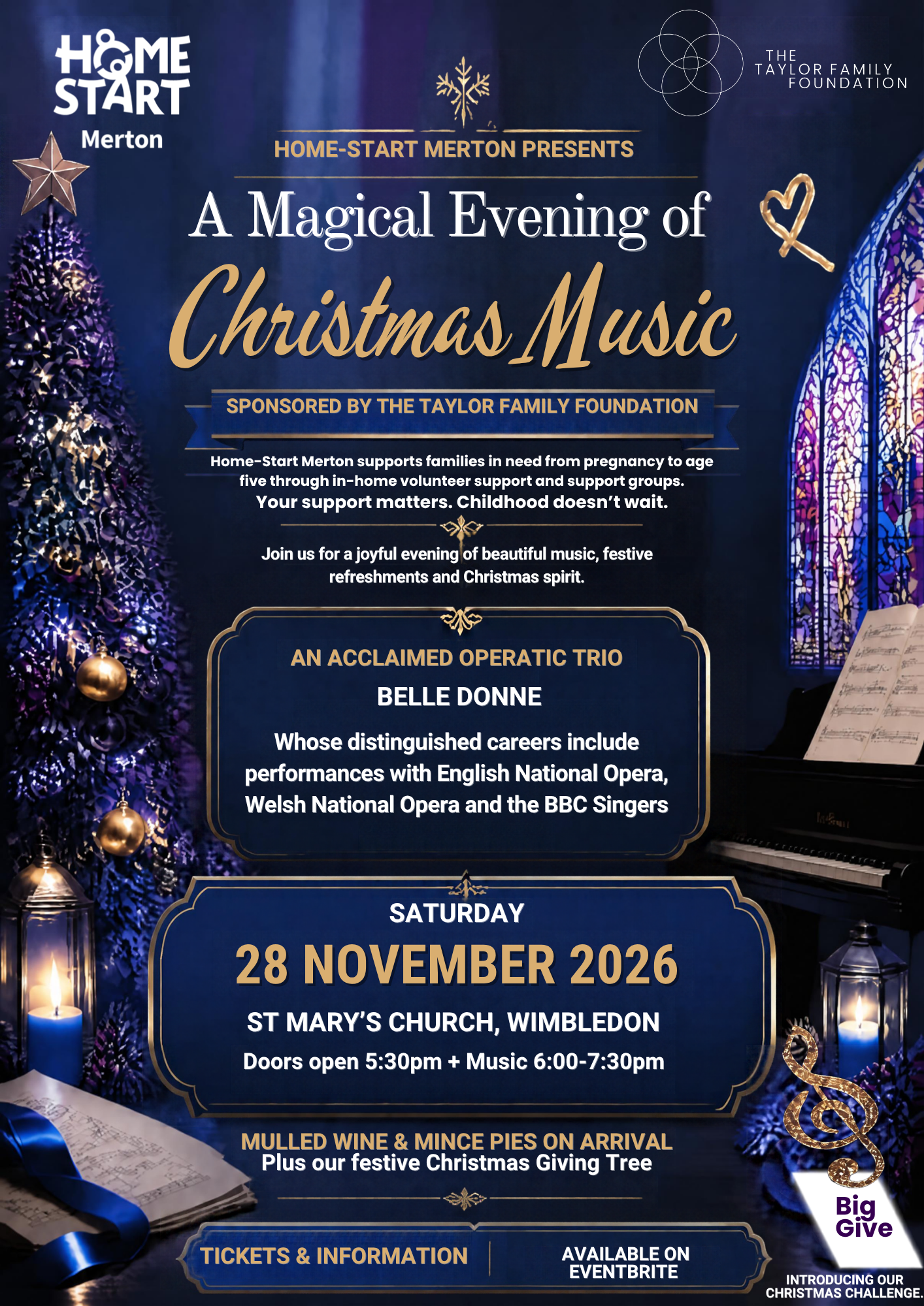 Home Start Merton Christmas Charity Concert