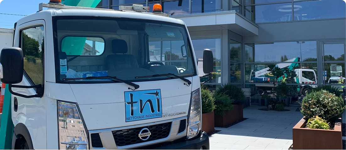 camion TNI société nettoyage industriel