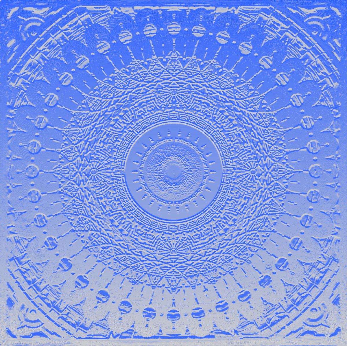 StarWheel High-Relief rendition: SW 024 Pagoda Heaven by visionary artist Aya.