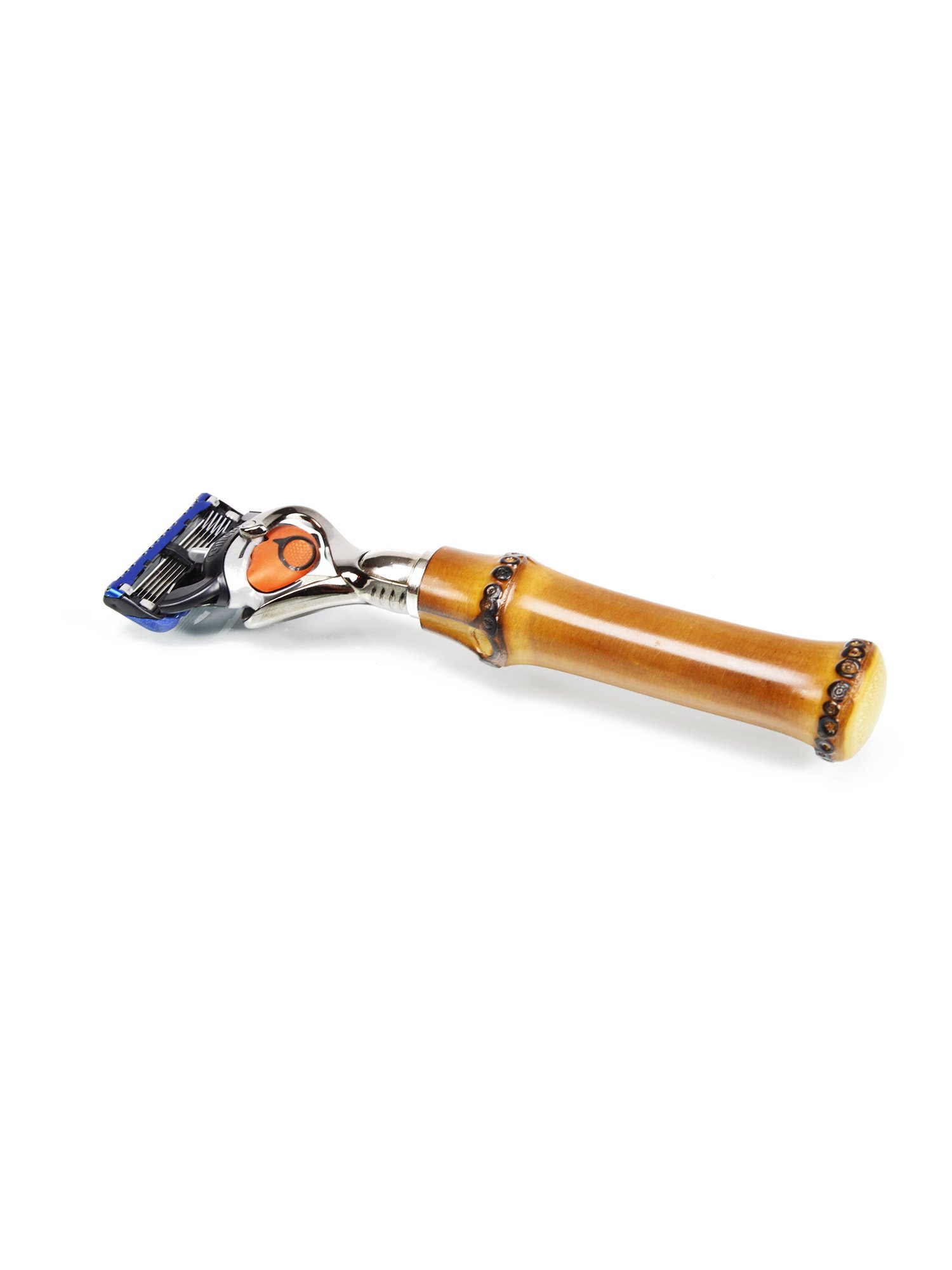 Rasoio da barba Fusion Flexball con impugnatura in bambù giapponese