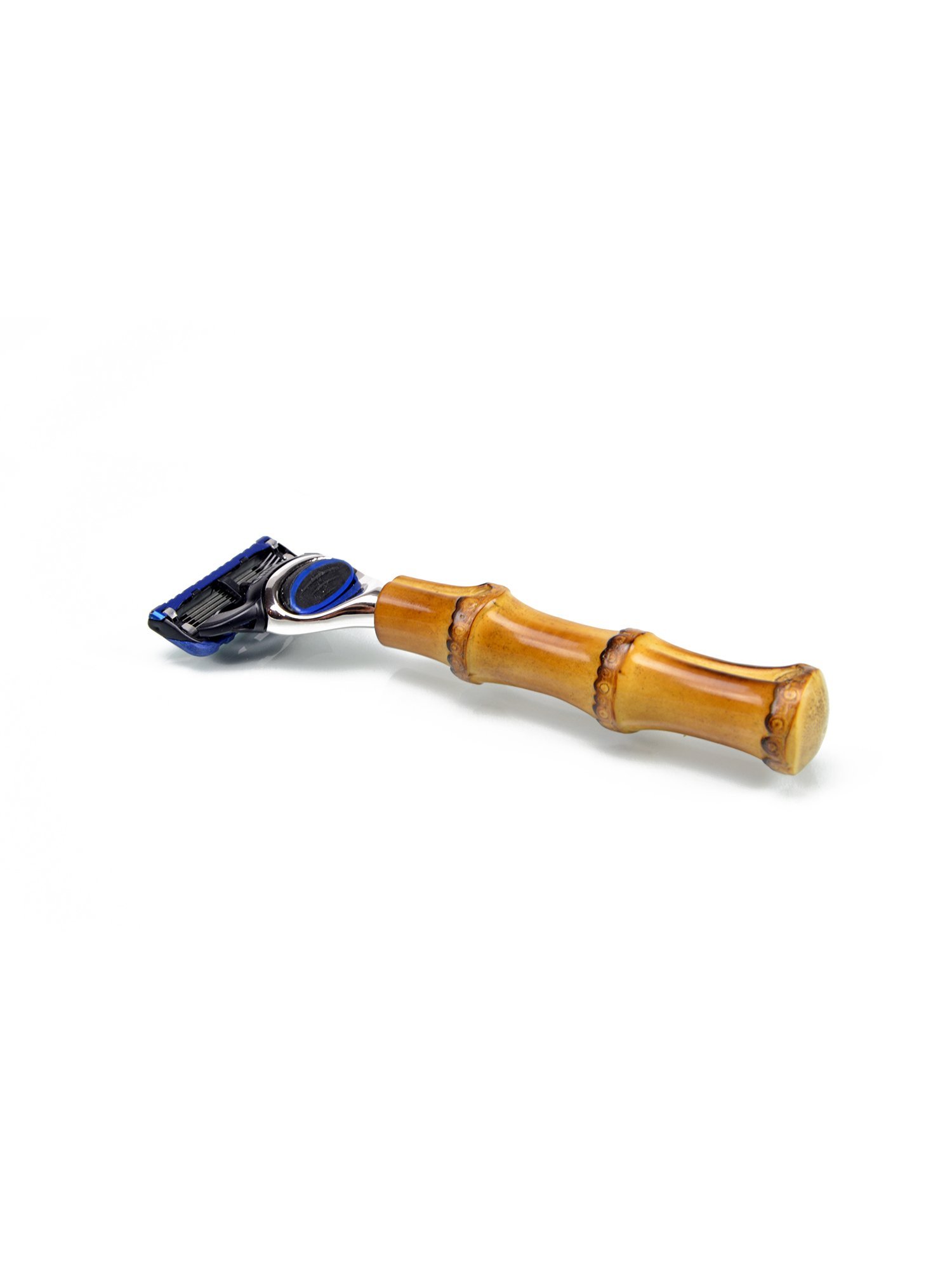 Japanese bamboo razor with Fusion blade