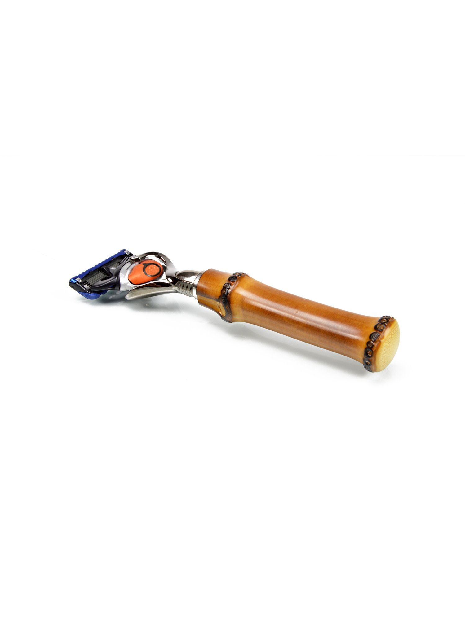 Japanese bamboo razor with Flexball Fusion blade