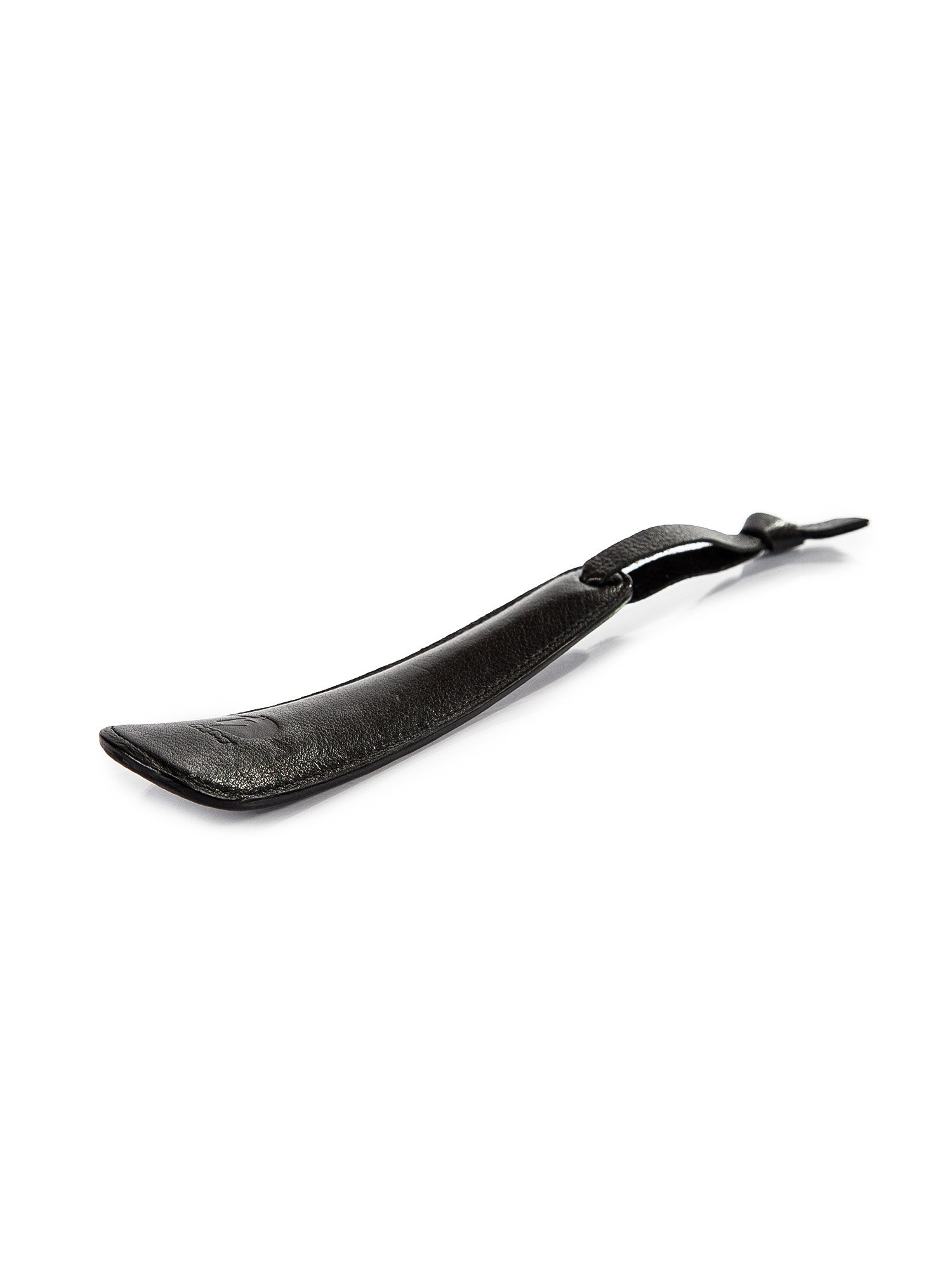 Small leather shoehorn