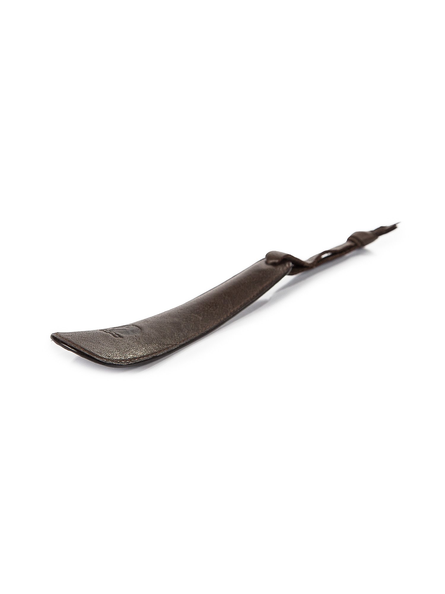 Small leather shoehorn