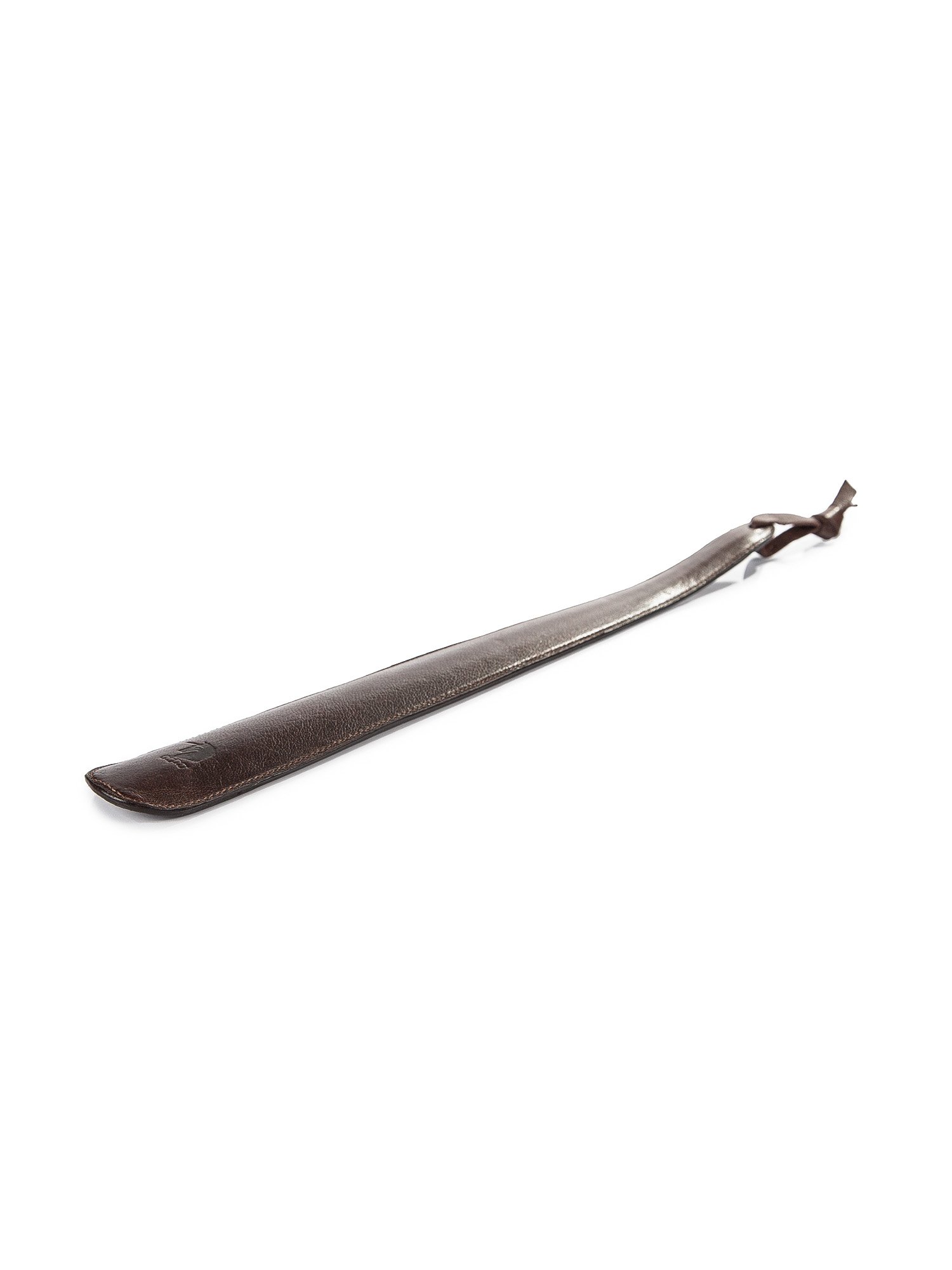 Large leather shoehorn