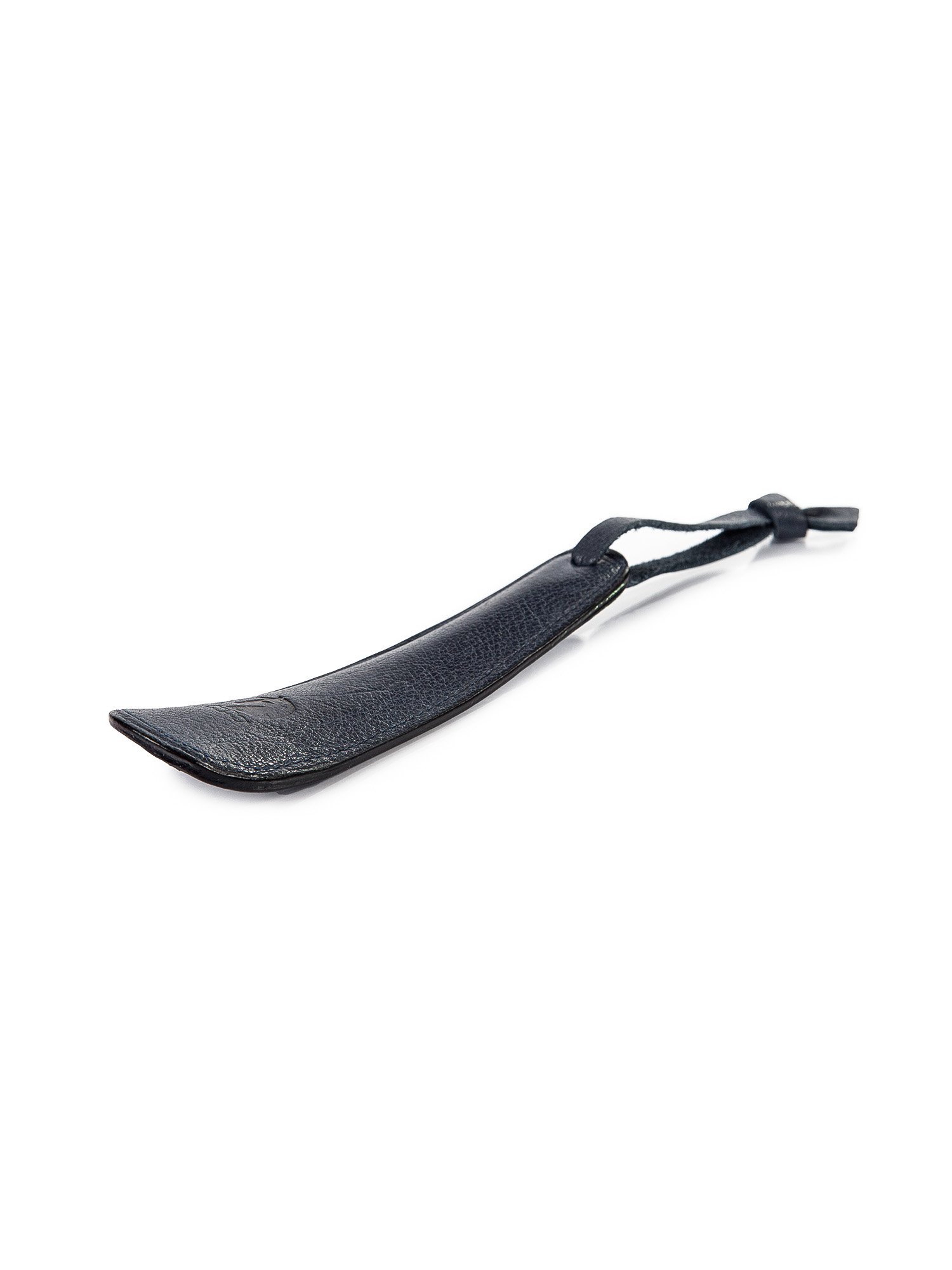 Small leather shoehorn