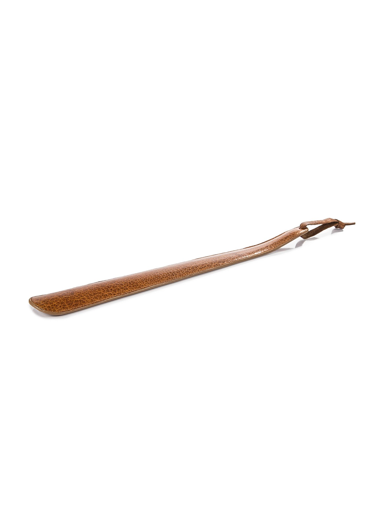 Large leather shoehorn