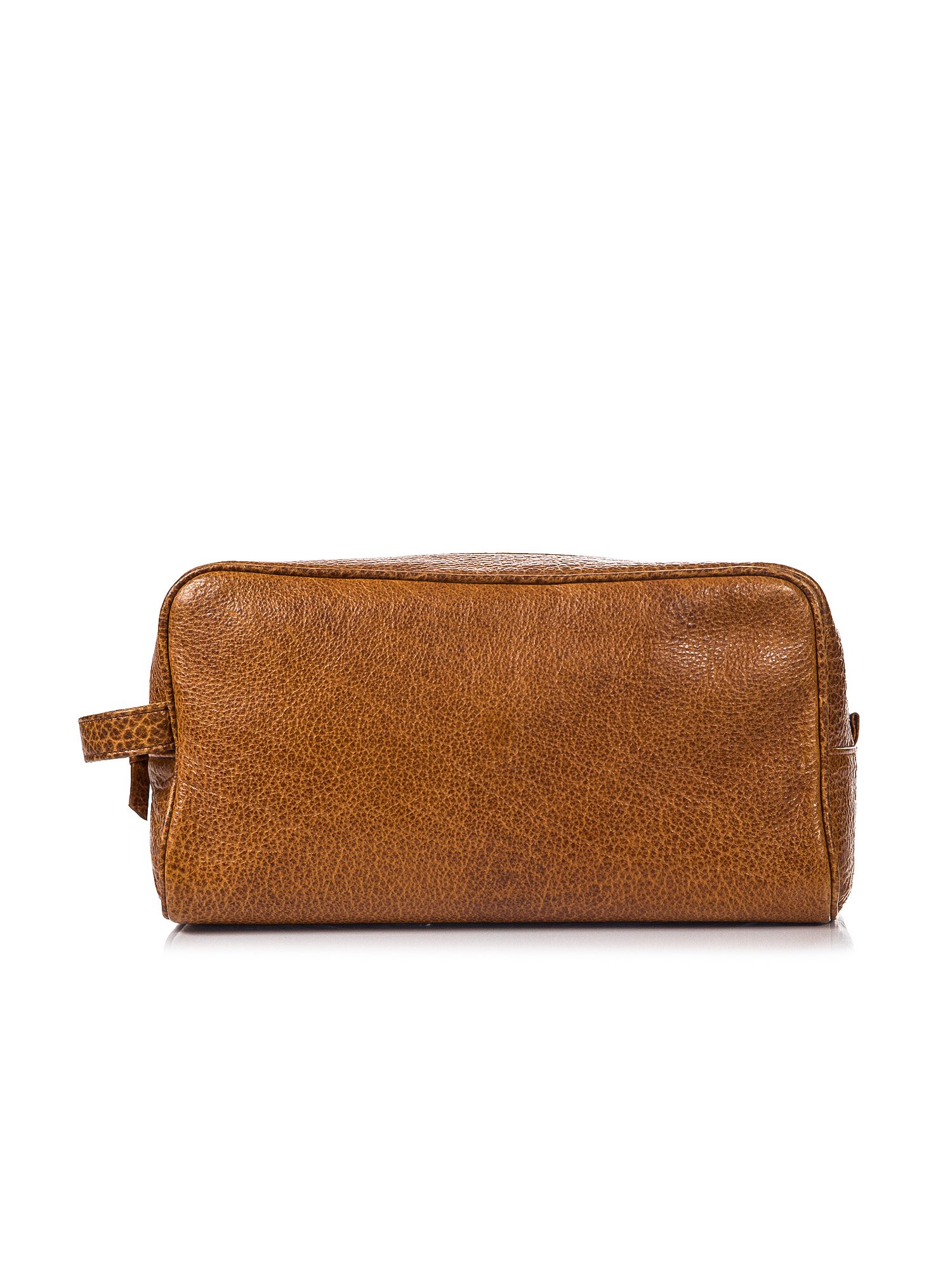 Large rectangular wash bag with zip