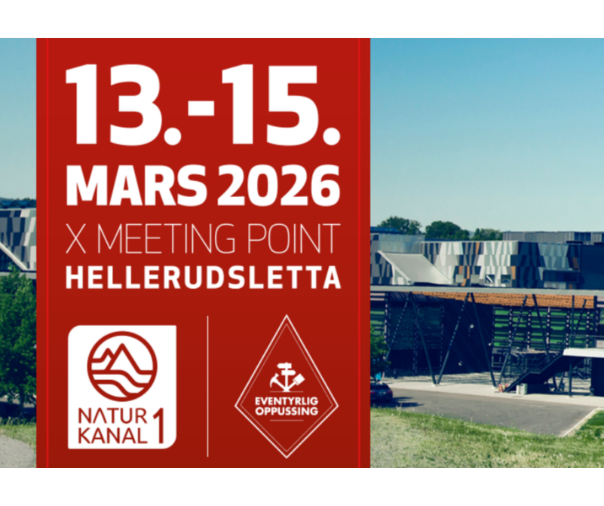 Vi kommer til Hyttemessen 13.-15. mars!