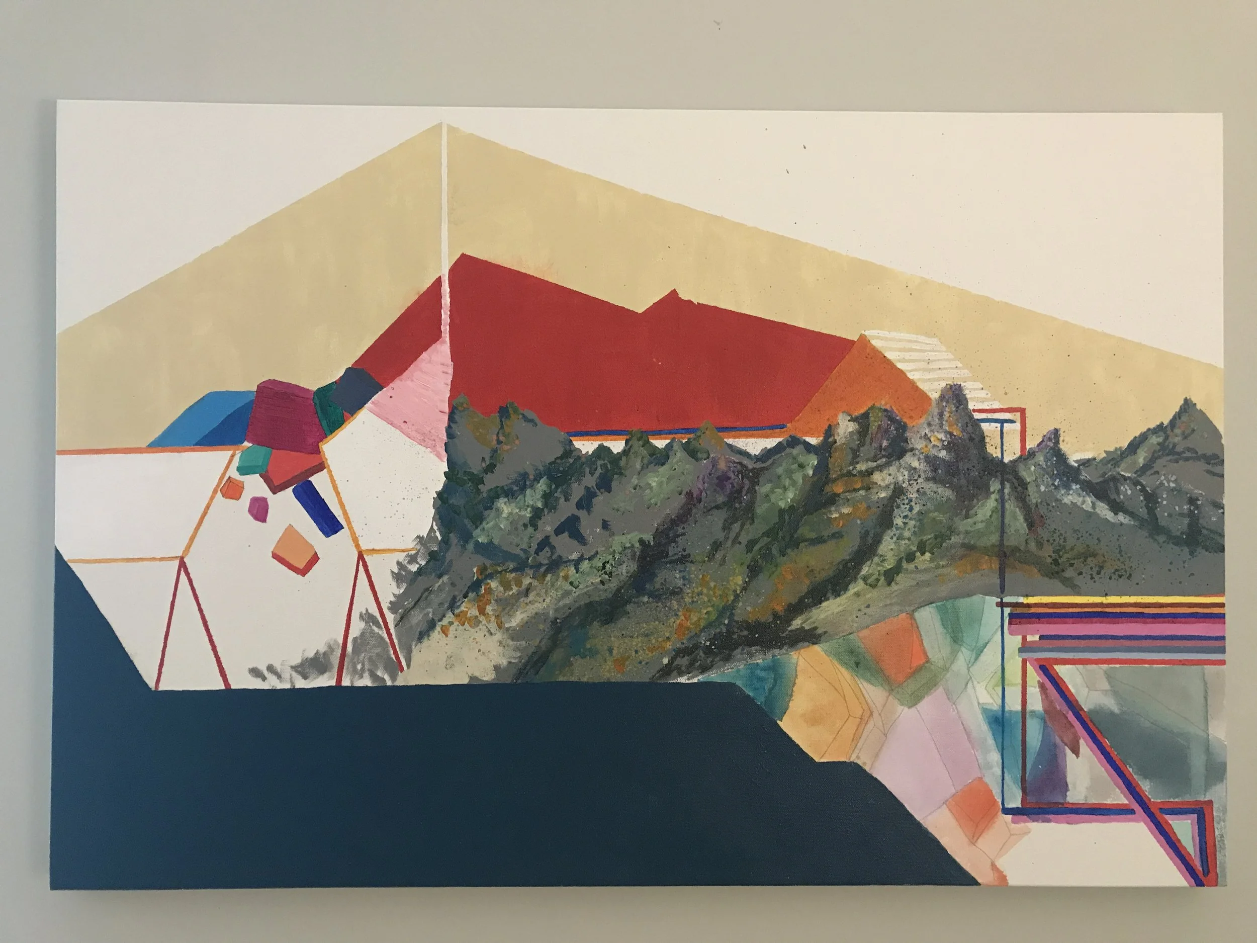 Shapeshifting/ acrylic