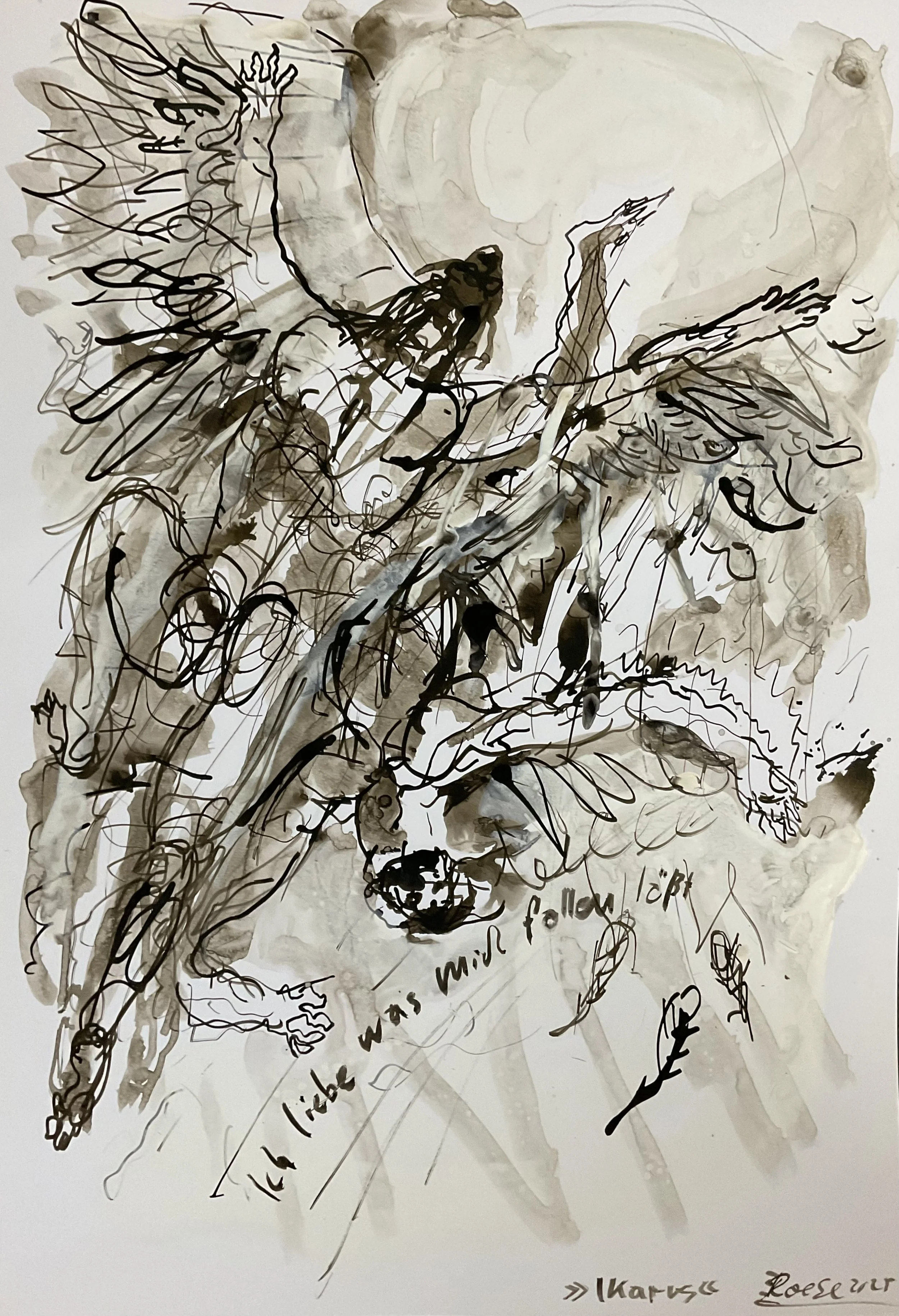 Ikarus - der Flug in die Sonne - Ich liebe was mich fallen läßt.