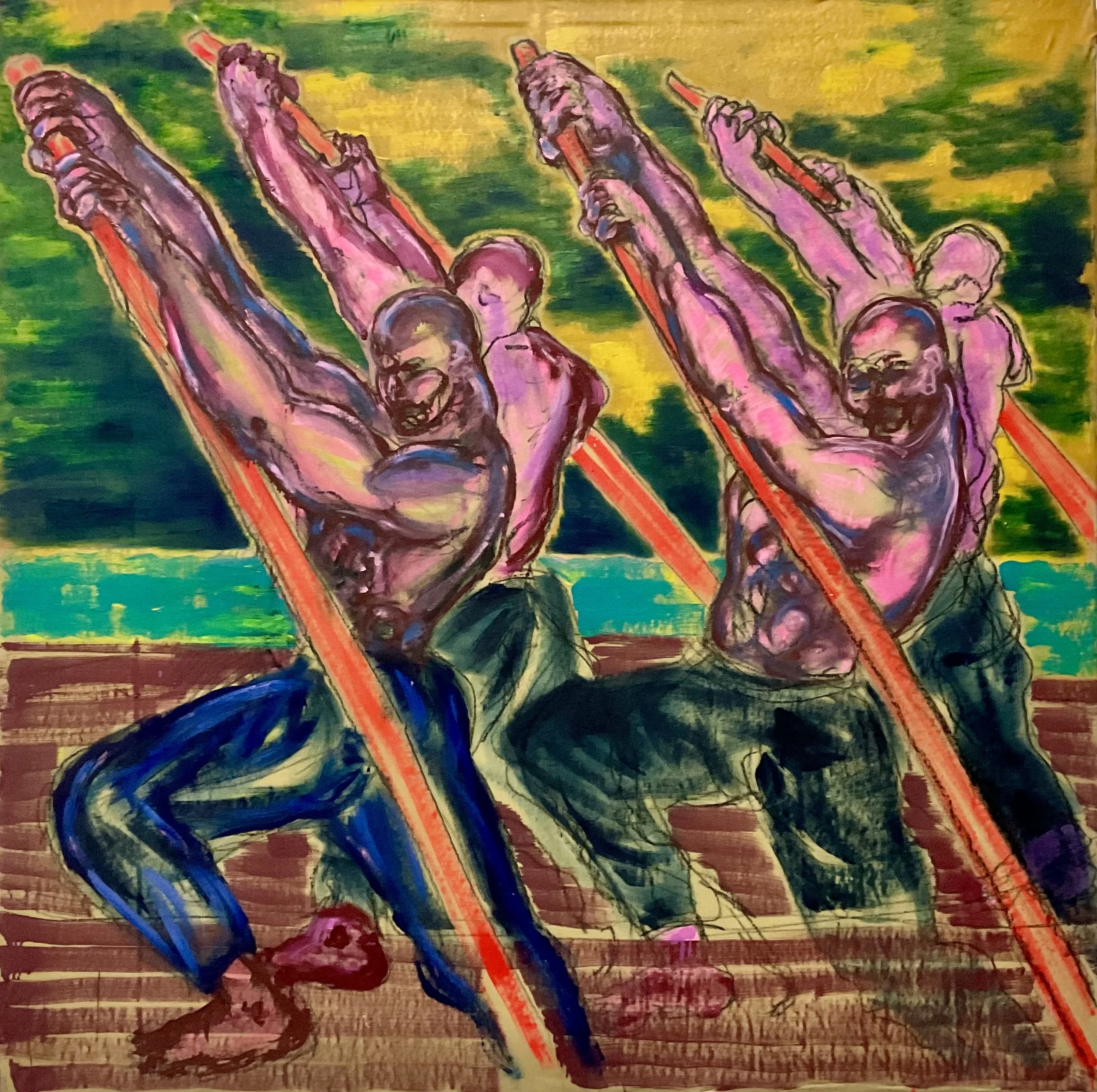 Mythologischer Bezug – Ruderer als Bild unserer Gegenwart