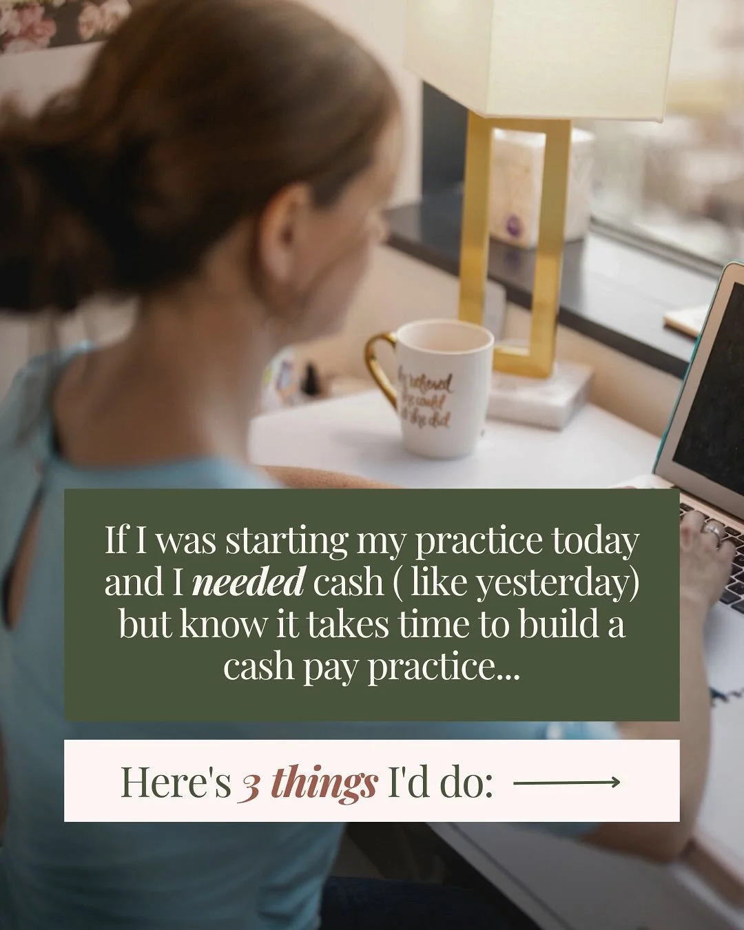 Being a therapist in private practice right now does require at least 20%-30% of your week focused on the business. 

The rest: I want you in the clinical, doing what you love. 

But if you really evaluated your week would you see that you&rsquo;re s