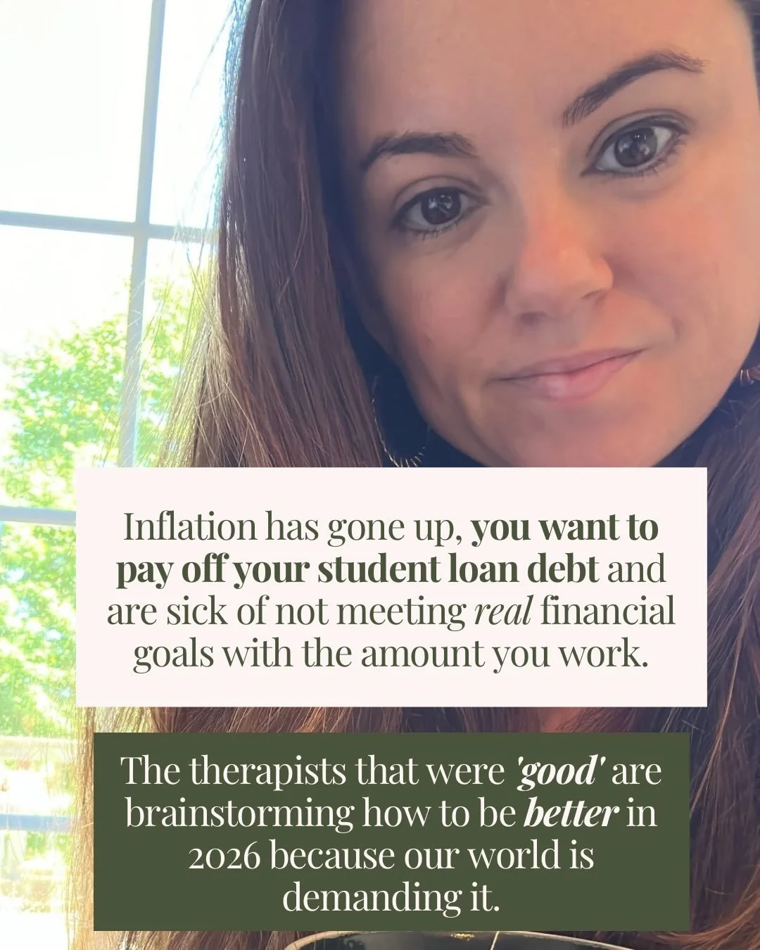 Therapists- applications close in 11 days so I want to make sure you know about it now 🫶

We are focused on building out additional revenue streams so you can increase your income and impact in 2026. 

We have so many amazing therapists who already 