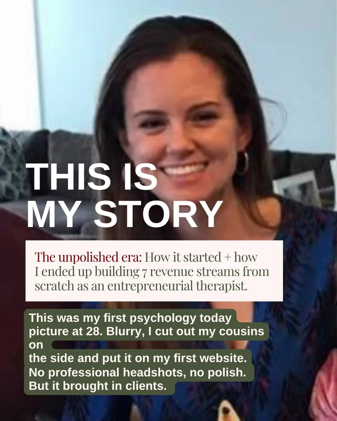 The unpolished era is always my favorite one- bc we all go through it, get better and end up there again as we scale. 

If you&rsquo;re new here- make sure you stay plugged into my newsletter. 

It&rsquo;s where I make sure you&rsquo;re staying up to