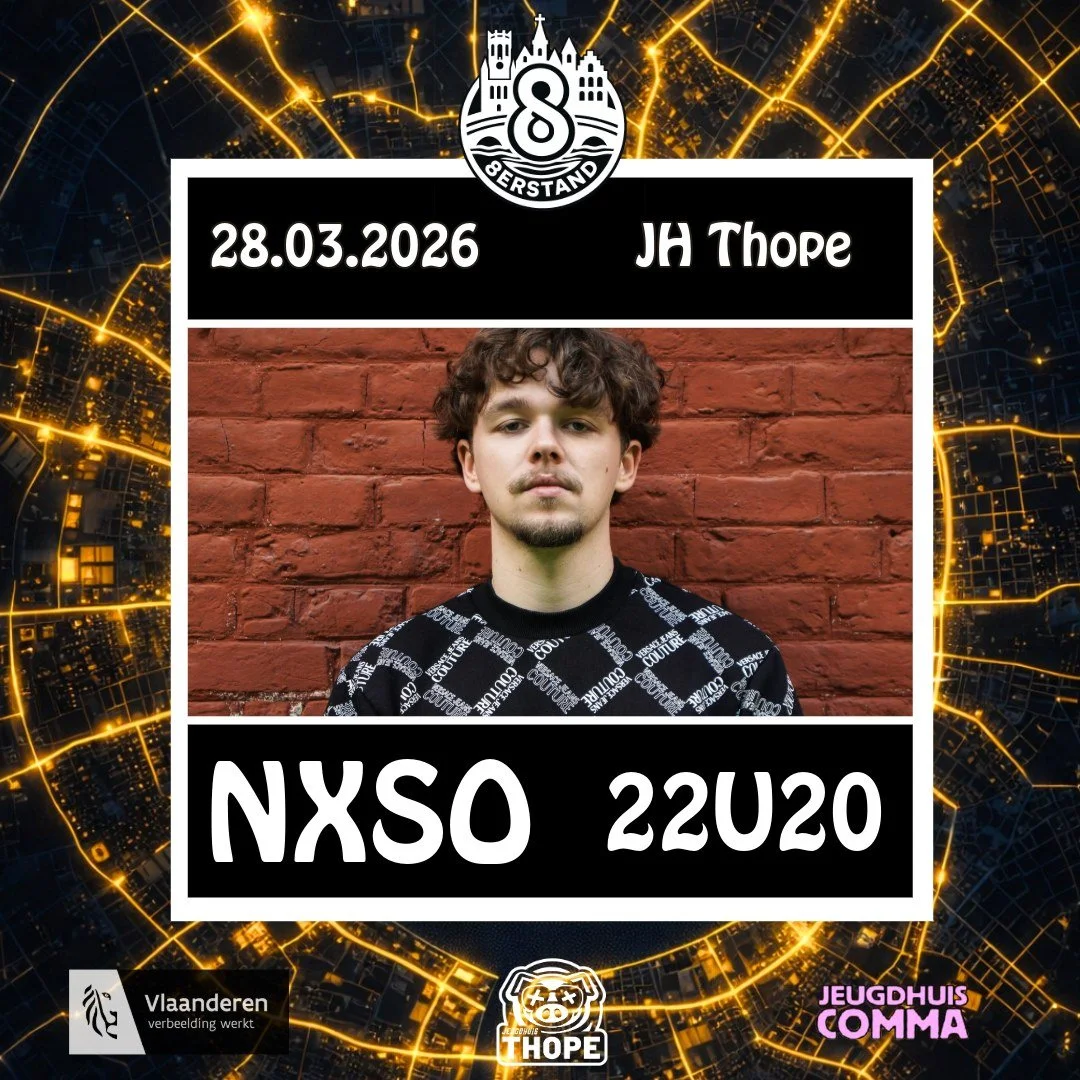 🚨 ARTIST ANNOUNCEMENT 🚨

Nxso is een veelzijdige artiest uit Brugge. 
Met nummers als GLE of Lonely toont hij dat het spectrum van rap breder kan zijn dan de doorsnee rapper. 

Na enkele samenwerkingen is het moeilijk om hem nog uit de upcoming sce
