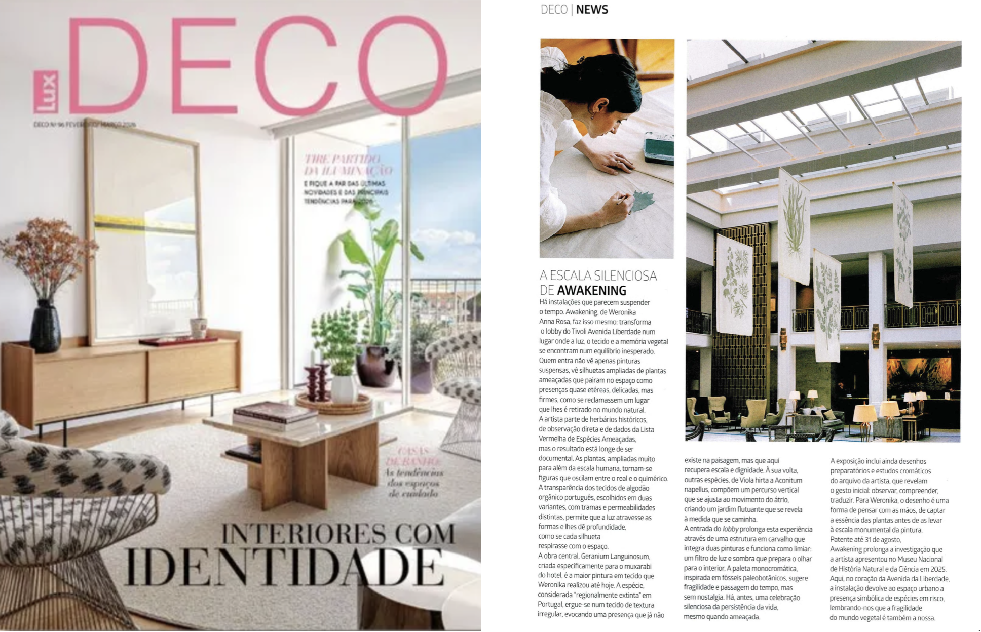 A escape silensiosa de Awakening - "Lux DECO", February/March 2026