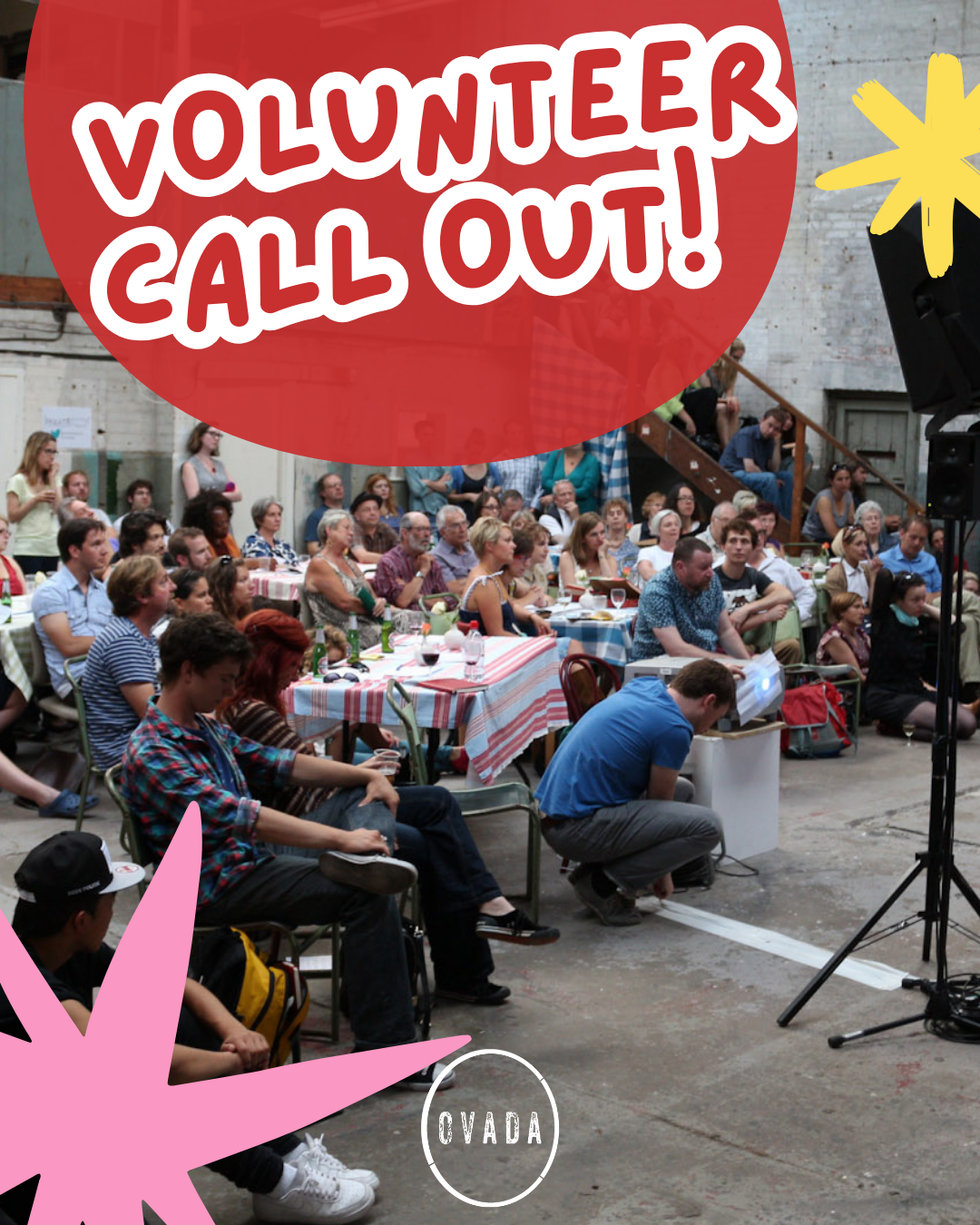 Volunteer Call Out Poster