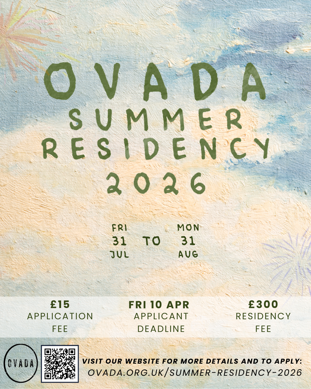 Summer Residency Poster 2026