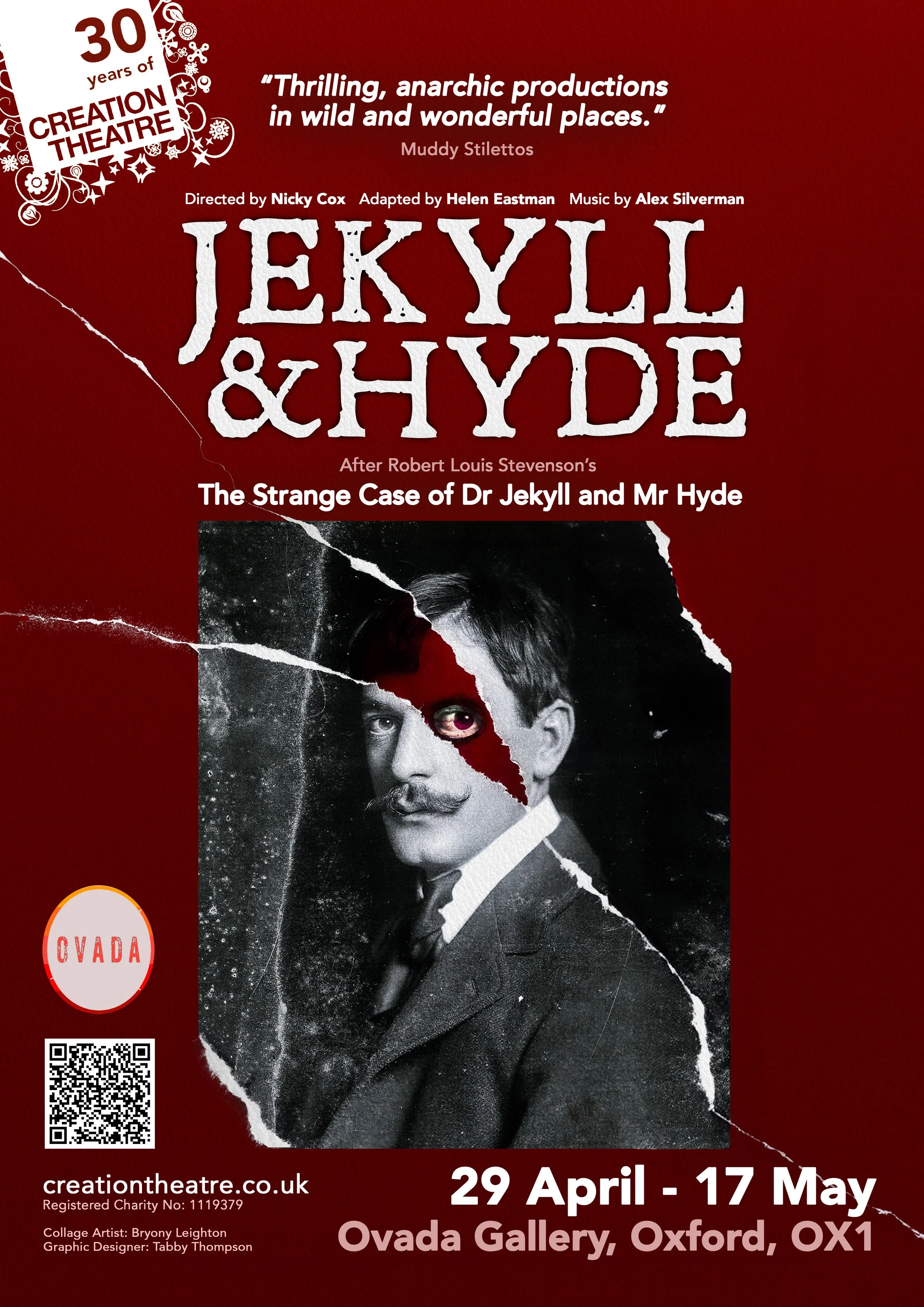Jekyll & Hyde by Creation Theatre poster