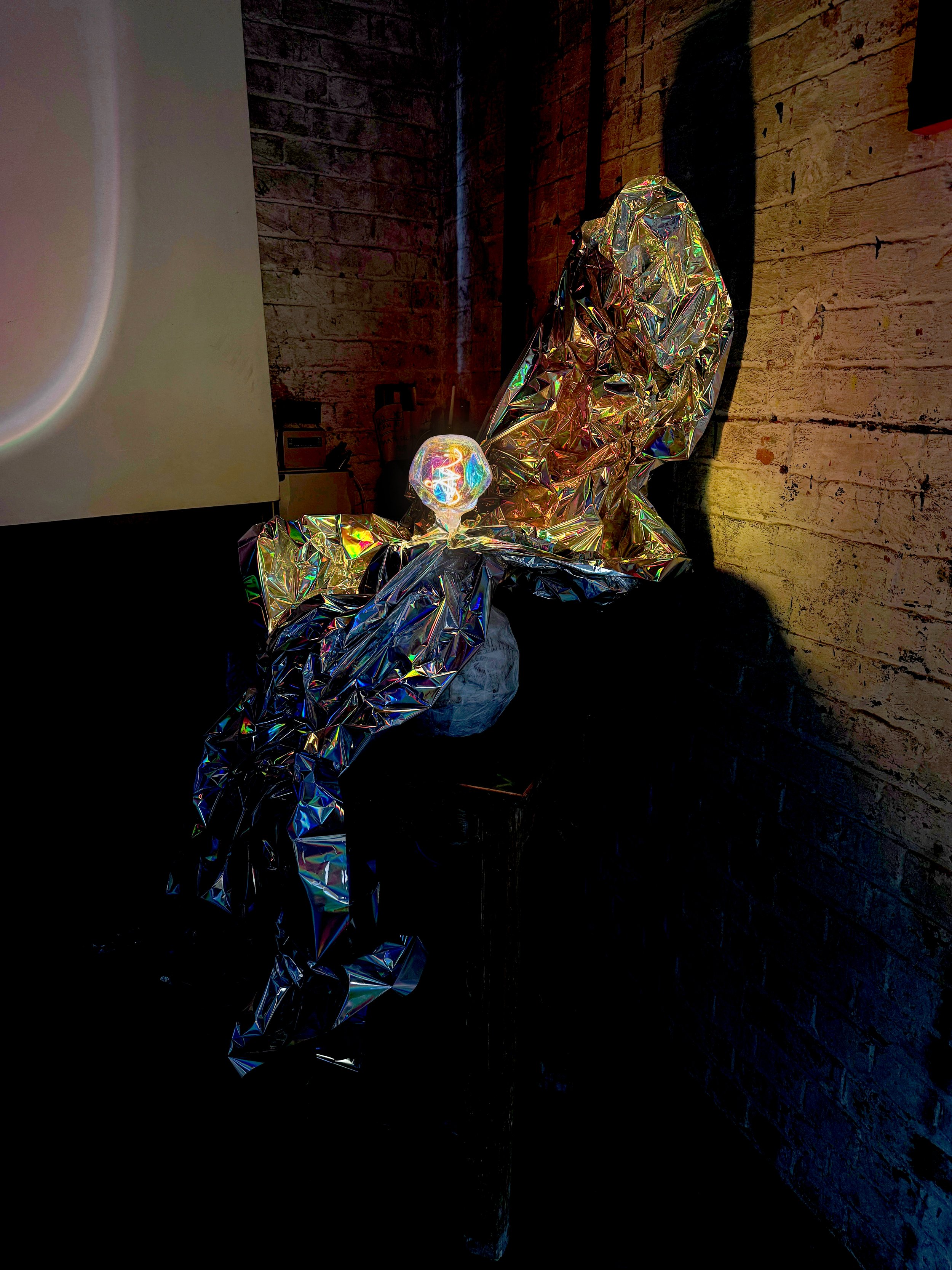 Happiness unregulated sculpture 'Almost myself ' 2025.jpg