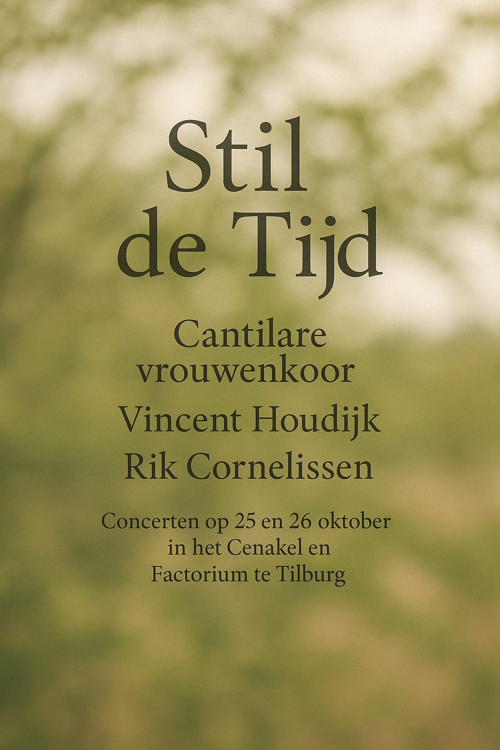 Stil de Tijd met Vincent Houdijk & Rik Cornelissen