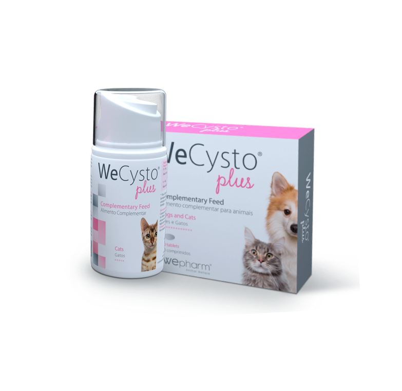 Produit vétérinaire qui soutient les voies urinaires - WeCysto