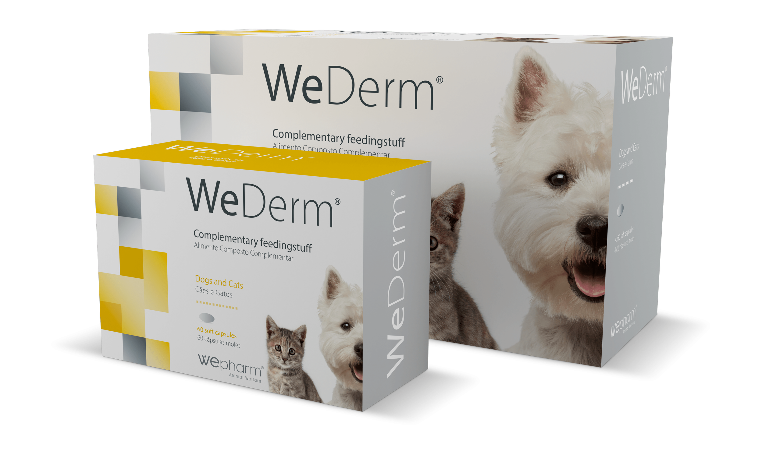 WeDerm 60 Capsules Pour une peau et un pelage sains
