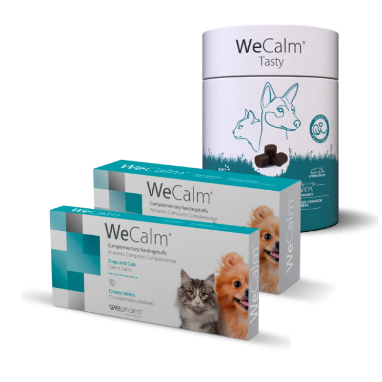 Produit vétérinaire pour relaxer et apaiser - WeCalm