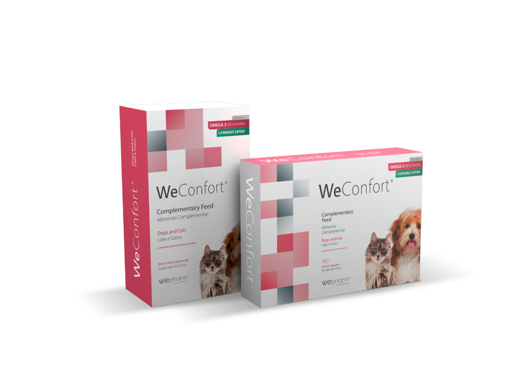 Produit vétérinaire pour le confort animal - WeConfort