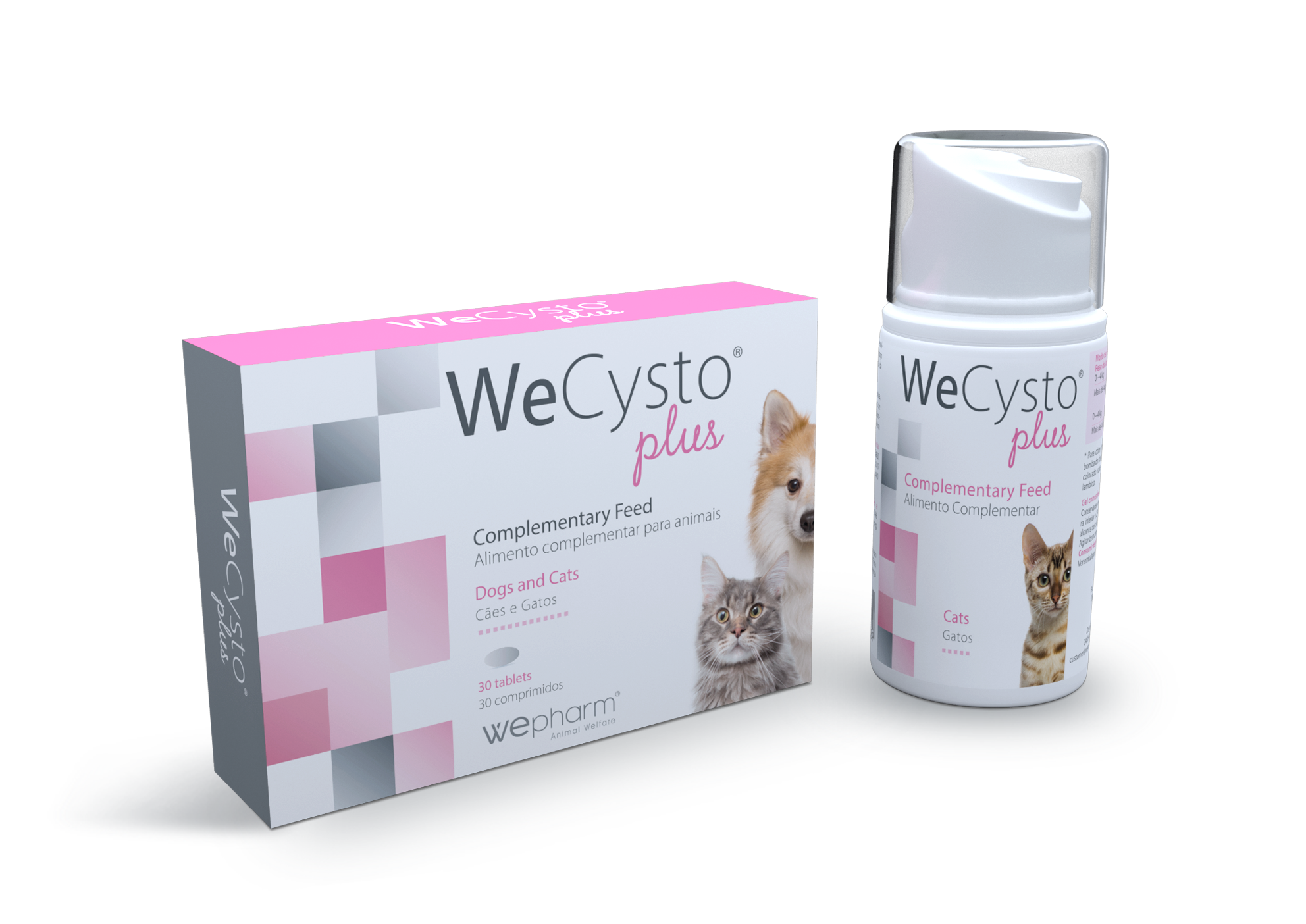 WeCysto Plus  - action globale dans les cystites félines et canines