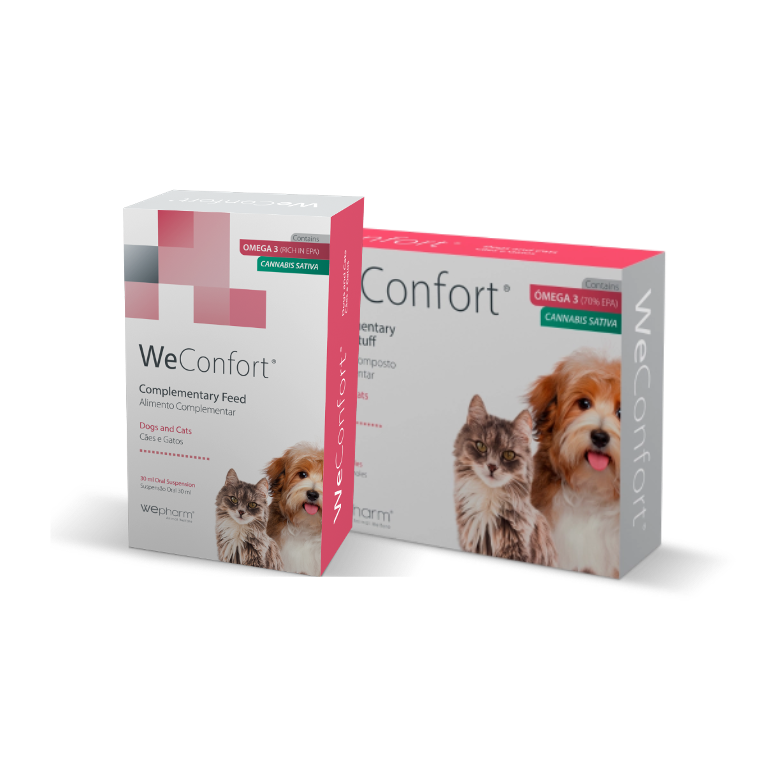 Produit vétérinaire pour le confort animal - WeConfort