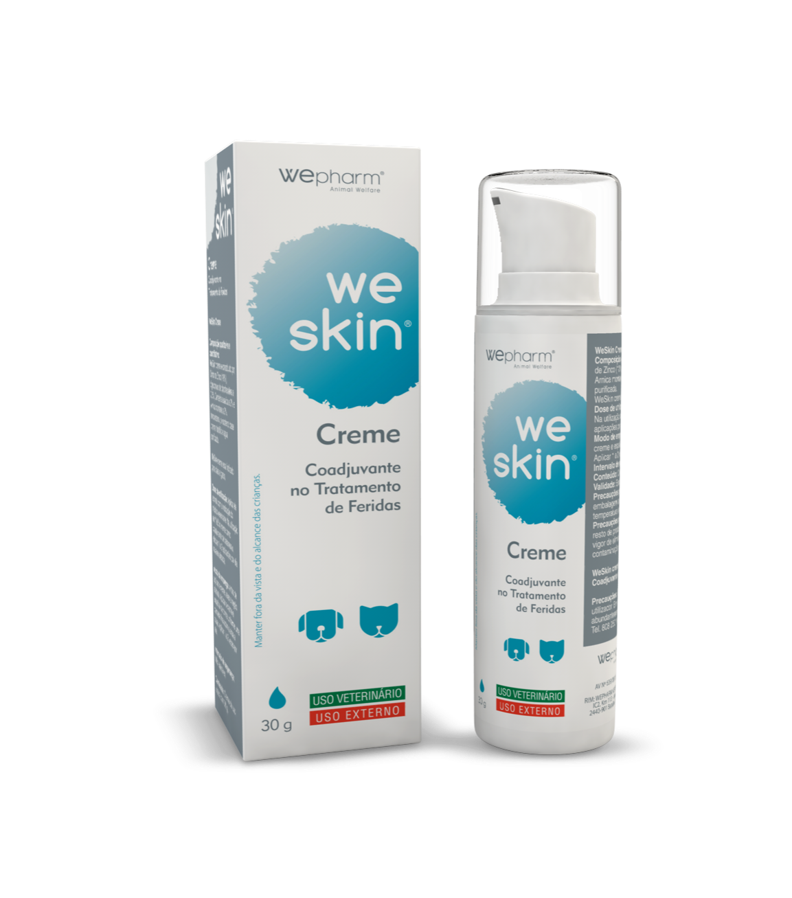 WeSkin Healing and Repair Cream 30 g Crème cicatrisante et hydratante