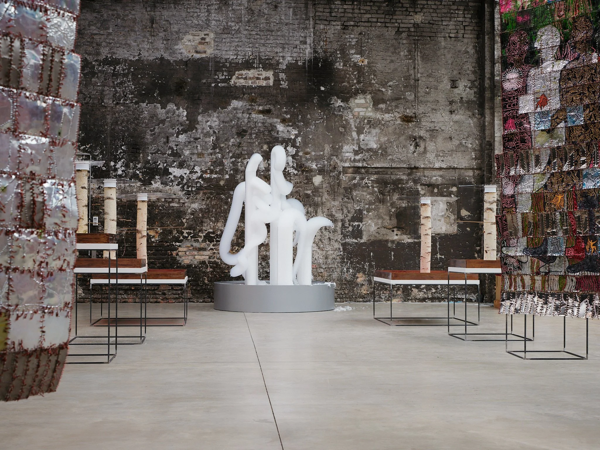 MOUNTAINS at Hallen 06, Artist: David Medalla, Photo: Joe Clark