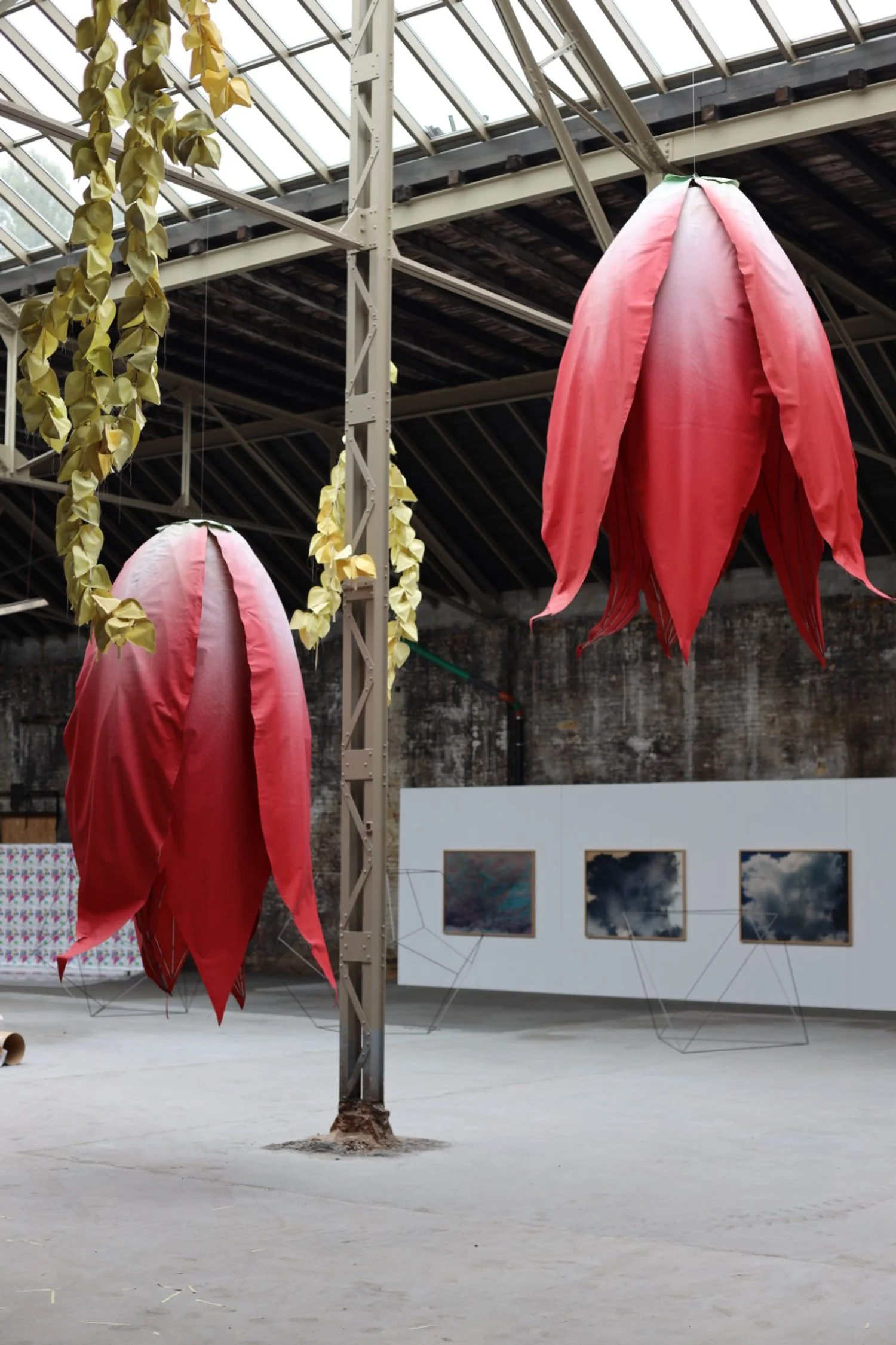 ChertLüdde at Hallen 02, Artists: Petrit Halilaj and Alvaro Urbano, Photo: Benjamin Heinrich