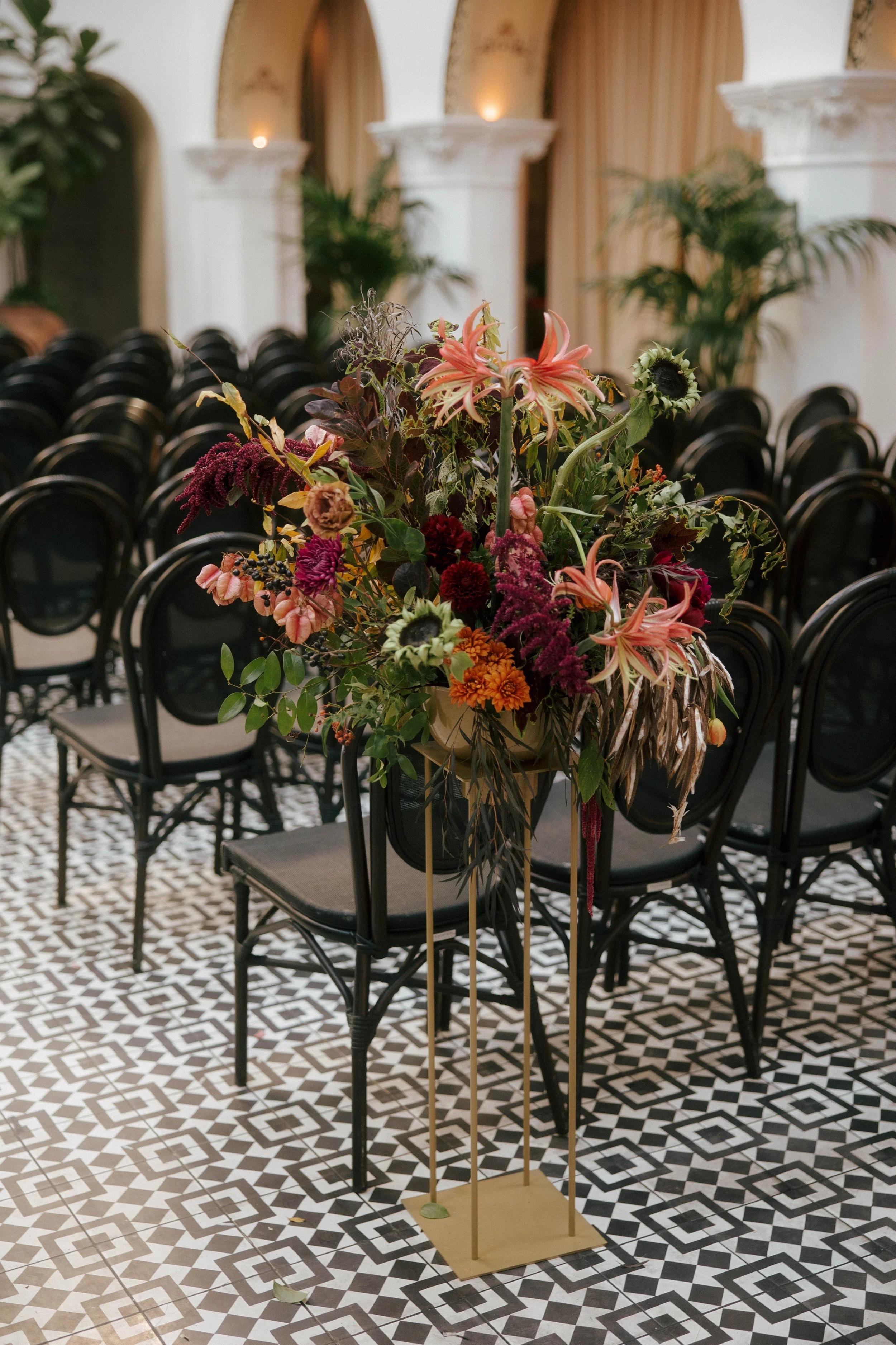 Dutch Masters inspired Wedding At The Ebell Of Long Beach