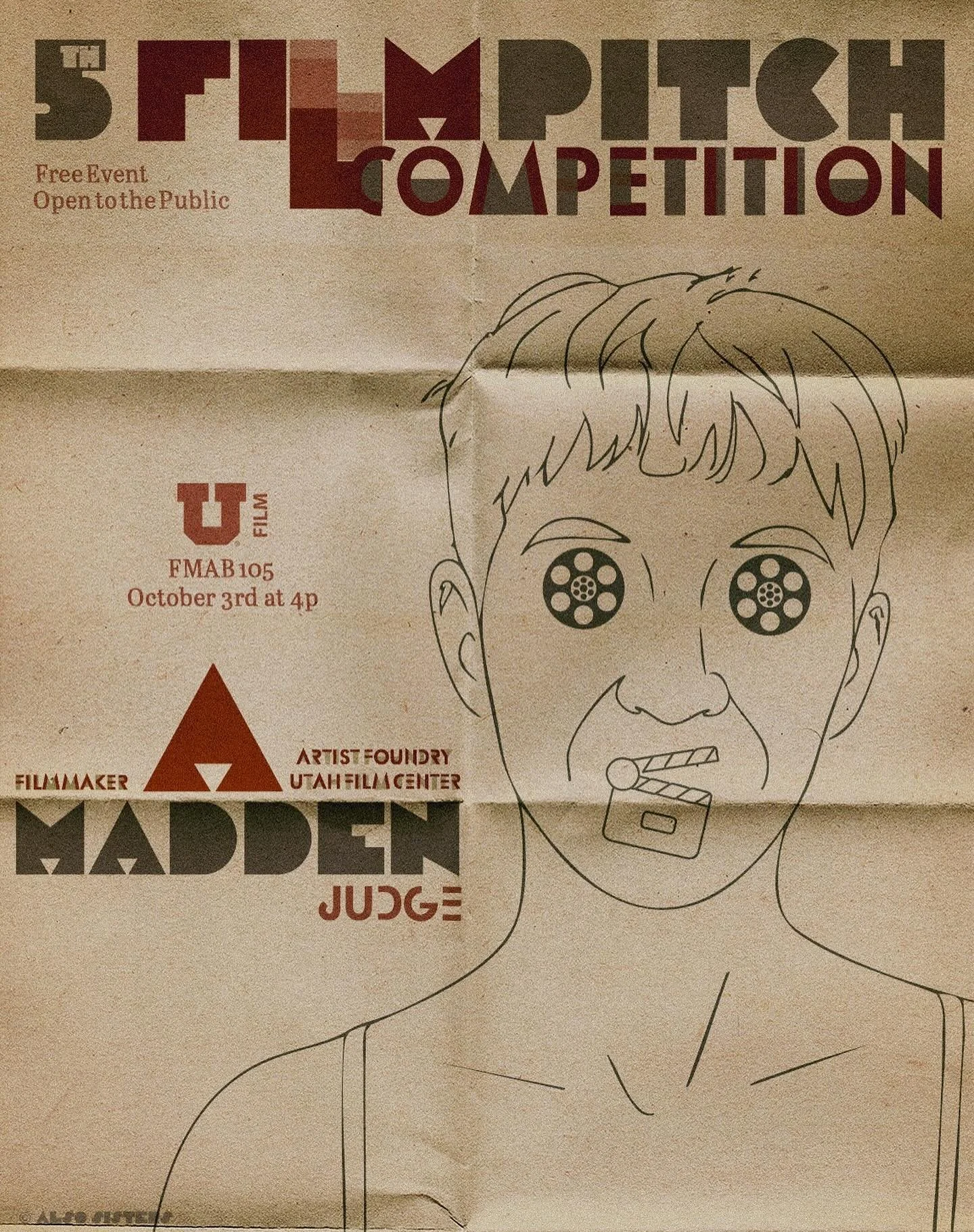 MEET ONE OF THE PITCH COMPETITION JUDGES:
A MADDEN (they/them) @awithamoviecamera @utahfilmcenter 
A is a queer filmmaker, facilitator, and space holder whose work experiments with queer evolutions of identity, connection, and liberation. They have w