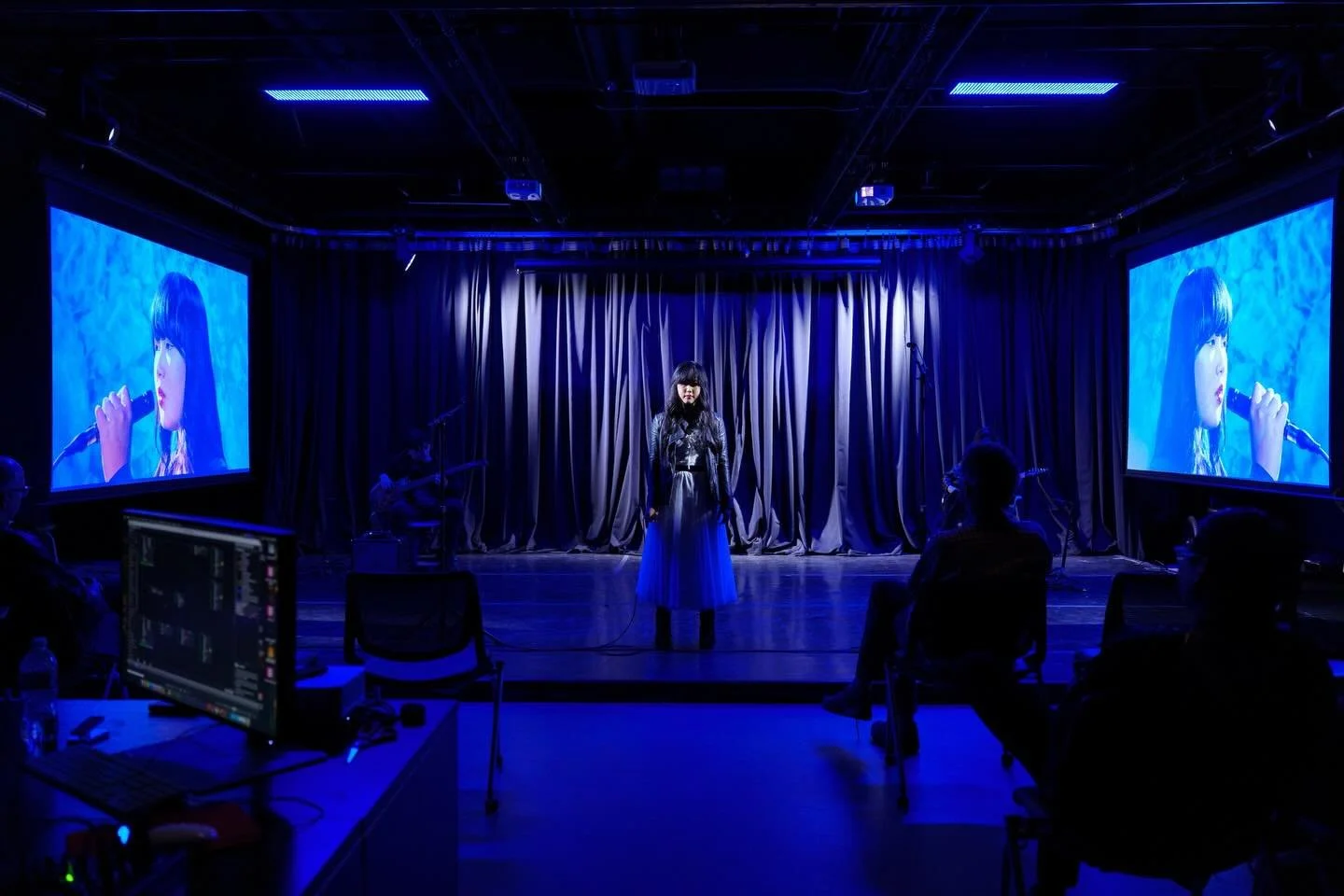 Last month, the Department of Film &amp; Media Arts hosted the Deepfake and Live/Wired film festivals. This interactive event featured AI-films, performance art, and installations created by students. In case you missed it, here&rsquo;s some images f