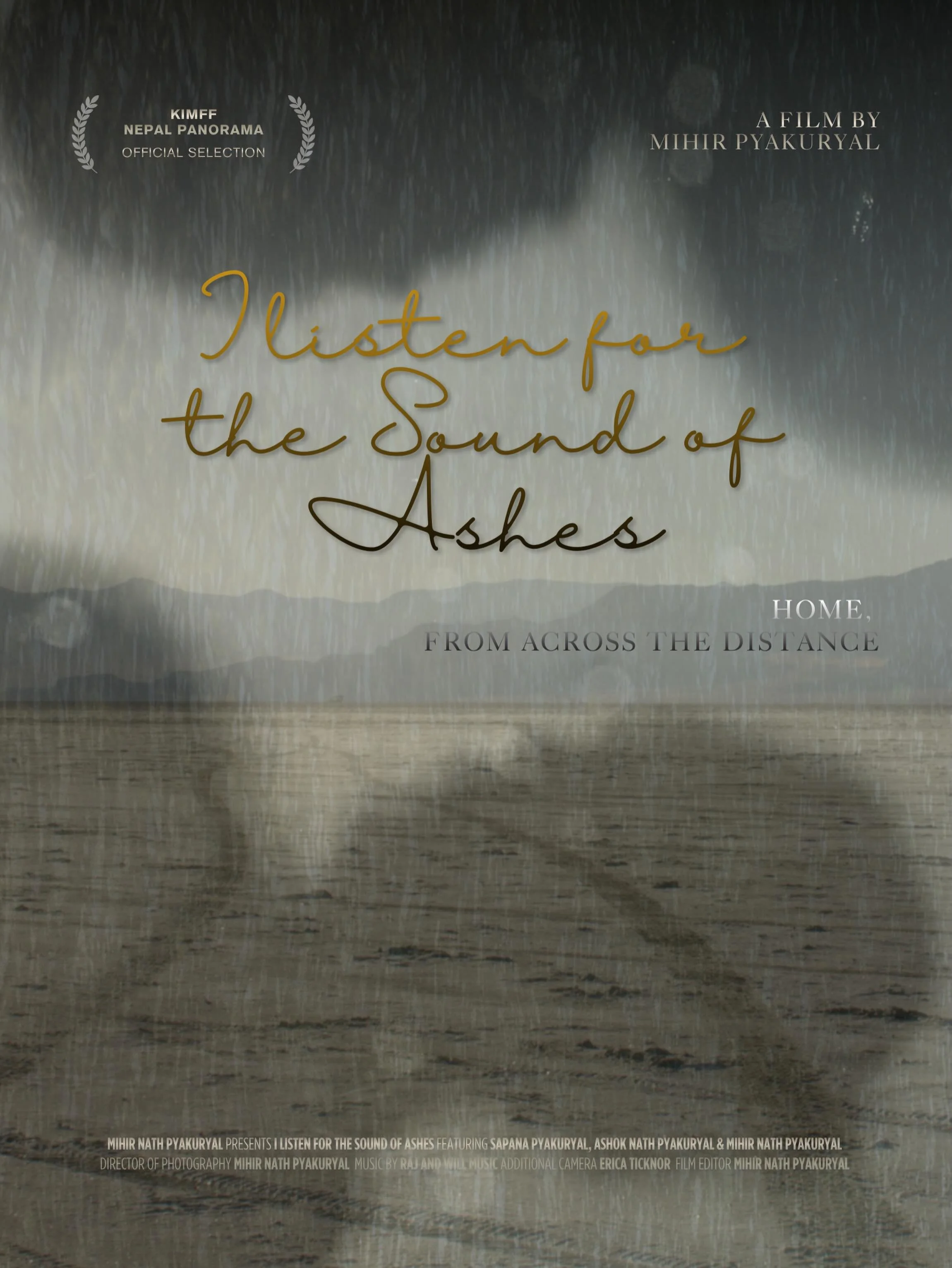 Congratulations to Film &amp; Media Arts MFA student Mihir Pyakuryal, whose short documentary &ldquo;I Listen for the Sound of Ashes&rdquo; has been accepted into the 2026 Kathmandu International Mountain Film Festival AND the 2026 Nepal America Inte