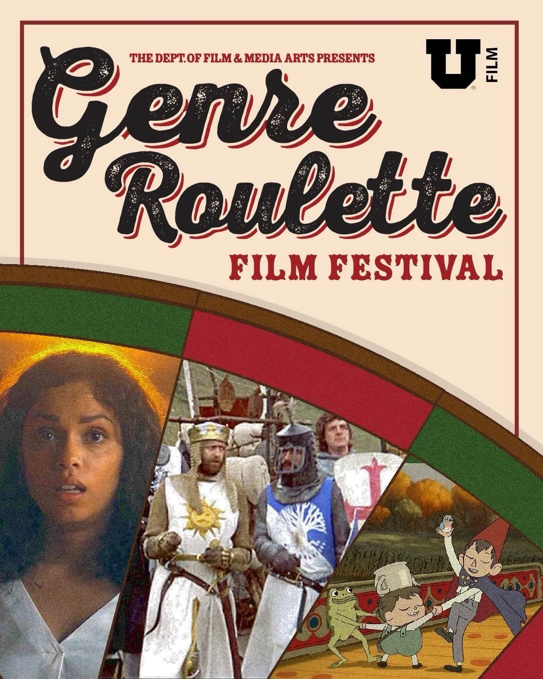 Celebrate spooky season with the Genre Roulette Film Festival! This film festival is programmed by the students of the Beyond Sundance class. All screenings are at 6:30pm at the DiFiore Cinema in the Film &amp; Media Arts Building. We hope to see you