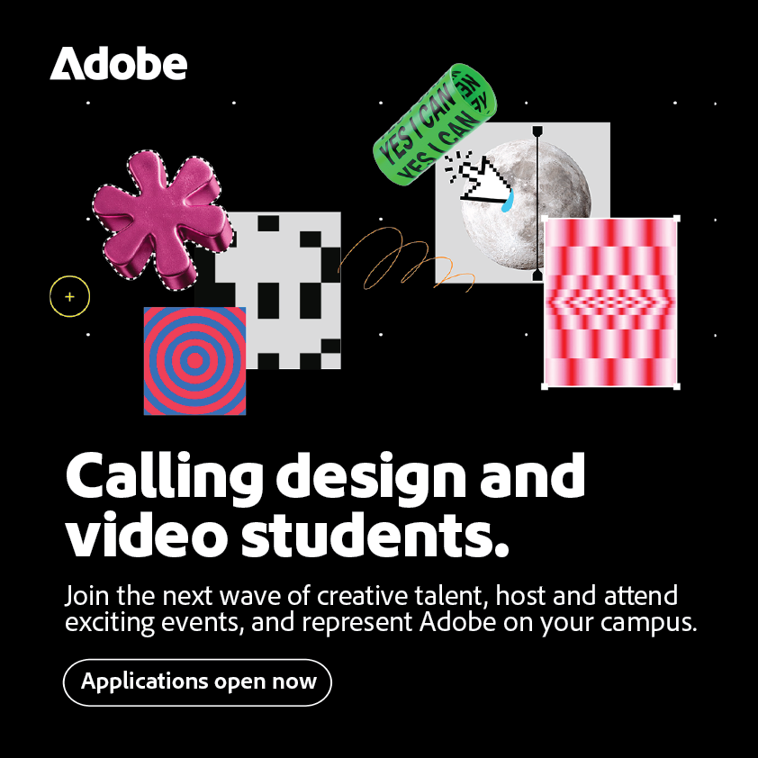 Adobe Next Program for Design &amp; Video Students