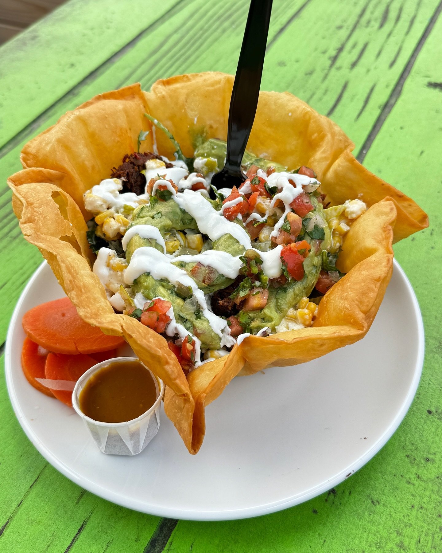 Have you tried our Taco Salad yet? Big enough to share, tasty enough to fight over the last bite. 

Get in the Zone ⚡️✨⚡️