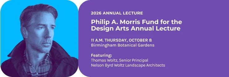 Philip A. Morris Fund for the Design Arts Annual Lecture